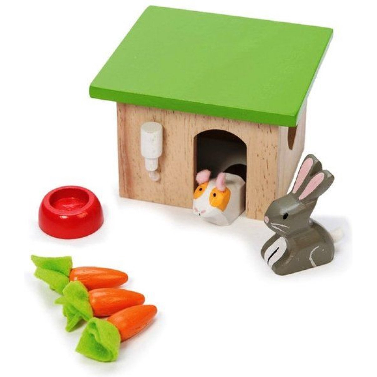 Le Toy Van Poppenhuis uitbreidingsset Huisdierenset - Hout 