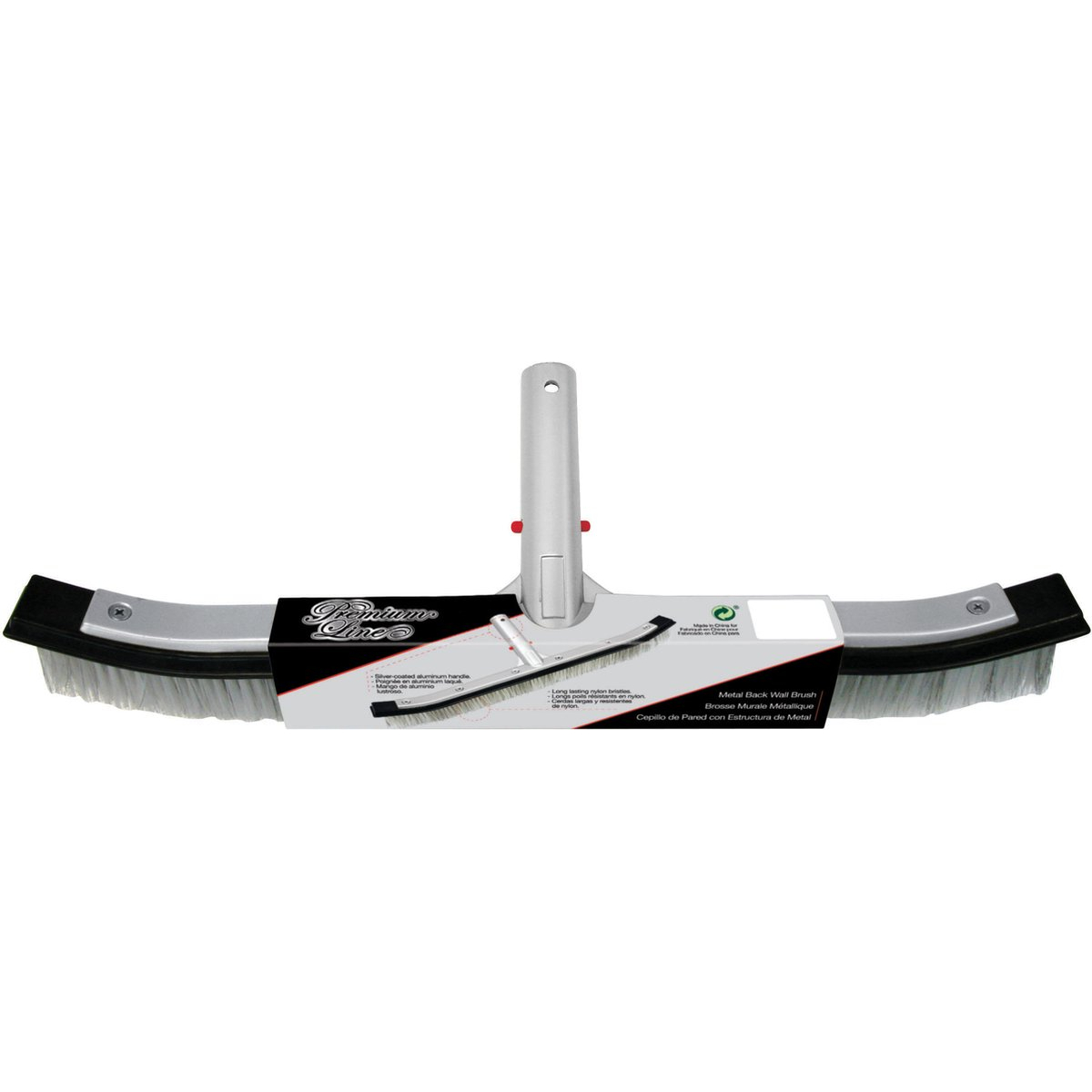 Kokido Zwembadborstel Nylon Premium Heavy Duty Gebogen