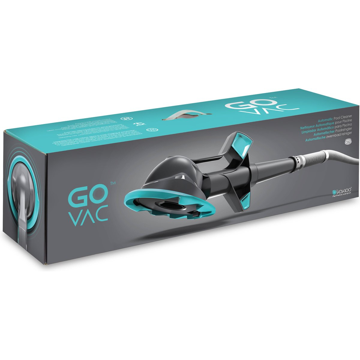 Kokido - Go Vac - Zwembadstofzuiger voor 3mÂ³/u - Pomp aansluiting
