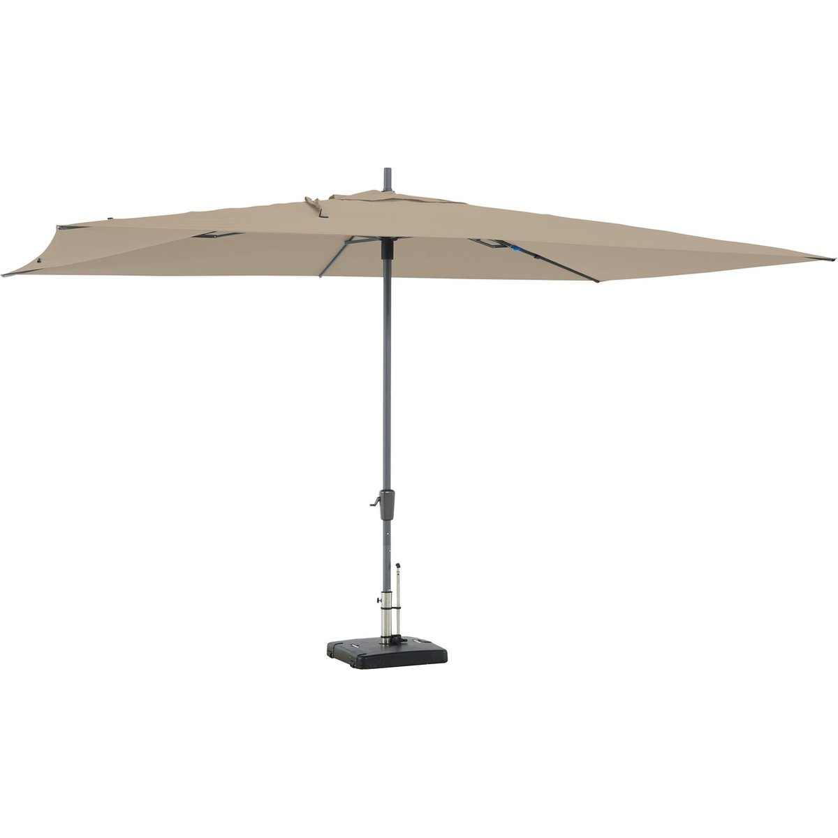 Madison Parasol rectangle 400x300 Ecru grade 6