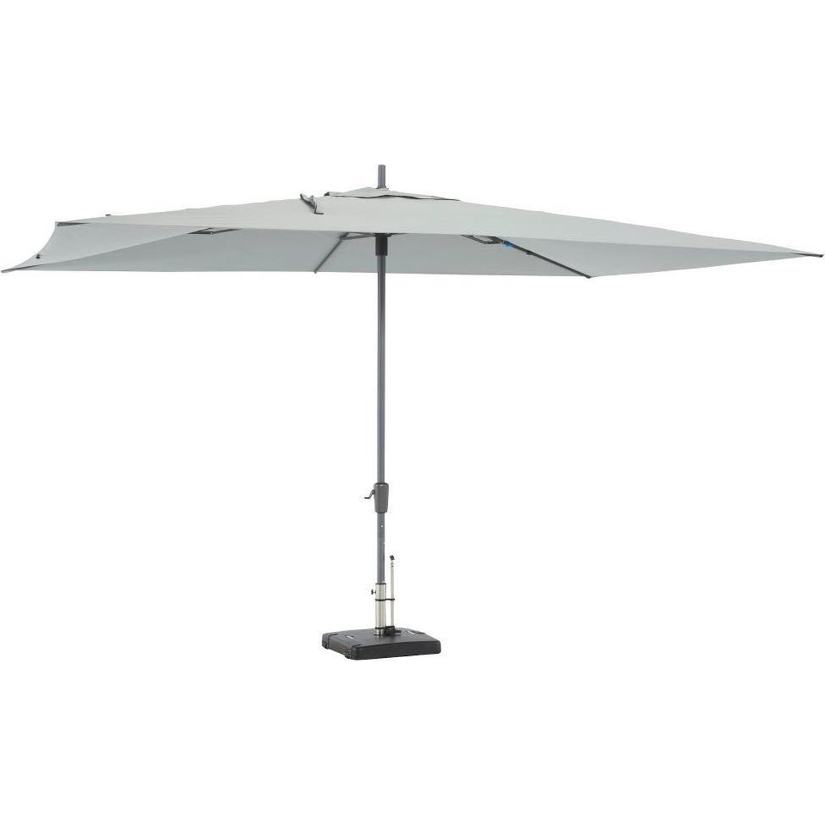 Madison Parasol Rectangle 400x300cm (Grey)