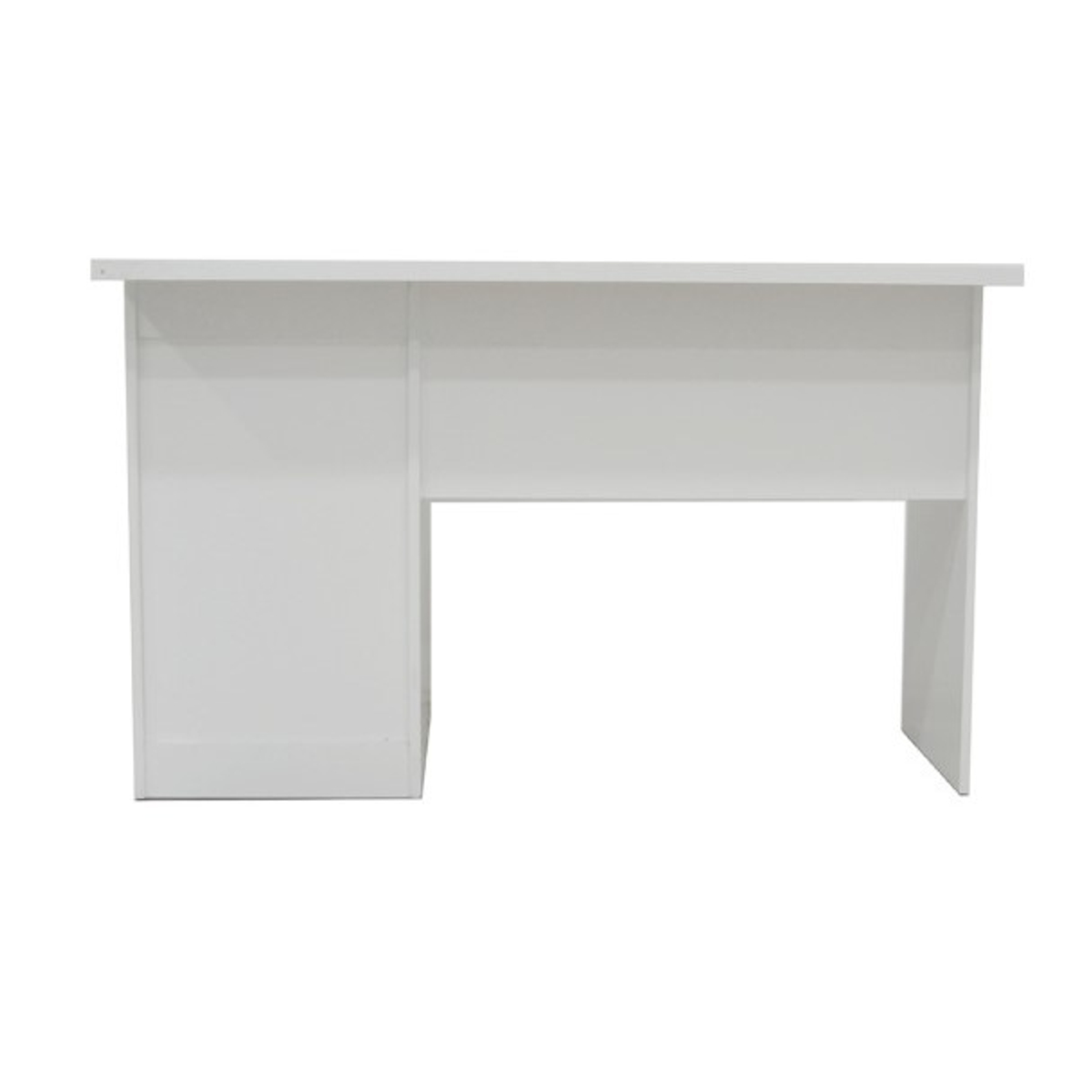 Interiax Bureau Jaxx - Wit, 3 Schuiven, MDF
