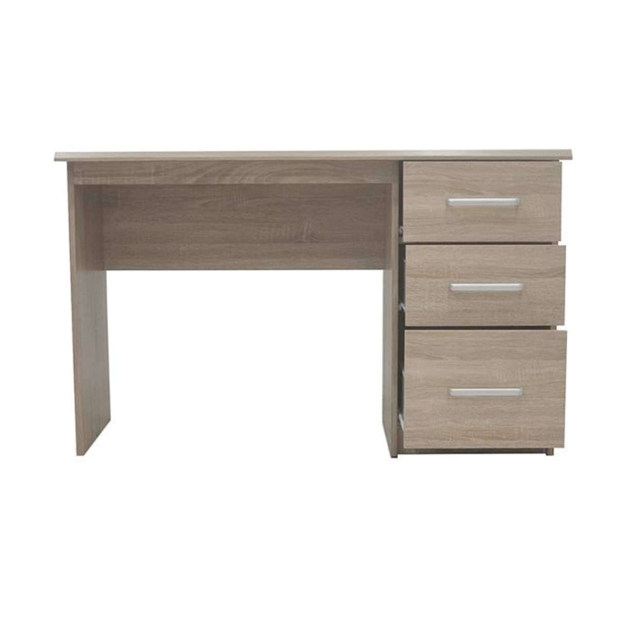 Interiax Bureau Jaxx - Sonoma, 3 Schuiven, MDF