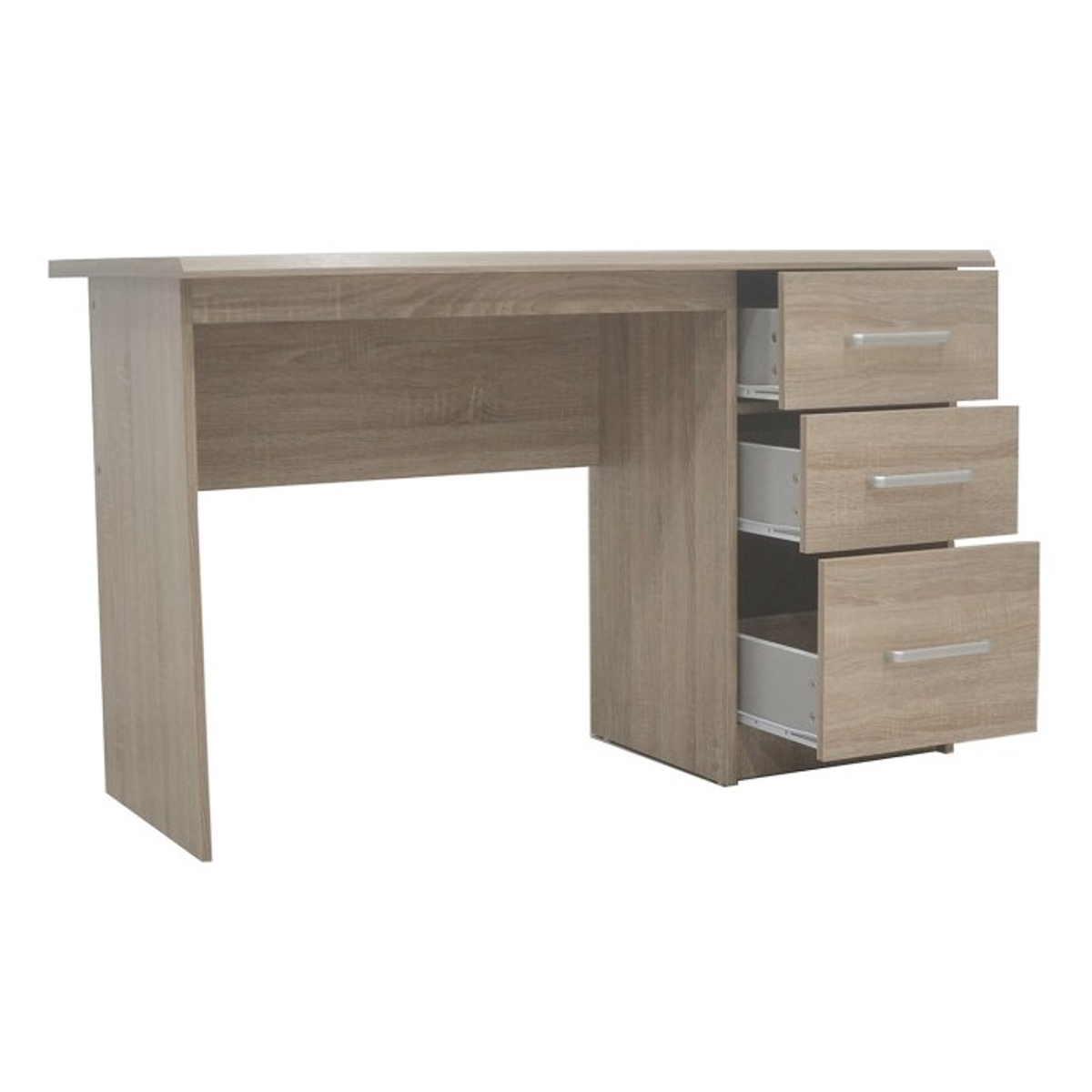 Interiax Bureau Jaxx - Sonoma, 3 Schuiven, MDF