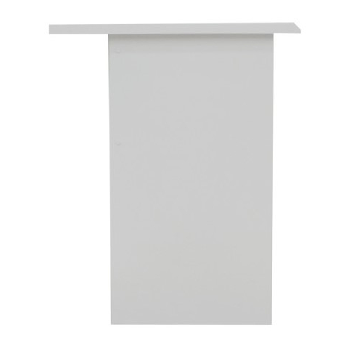 Interiax Bureau Jaxx - Wit, 1 Schuif 1 Deur, MDF