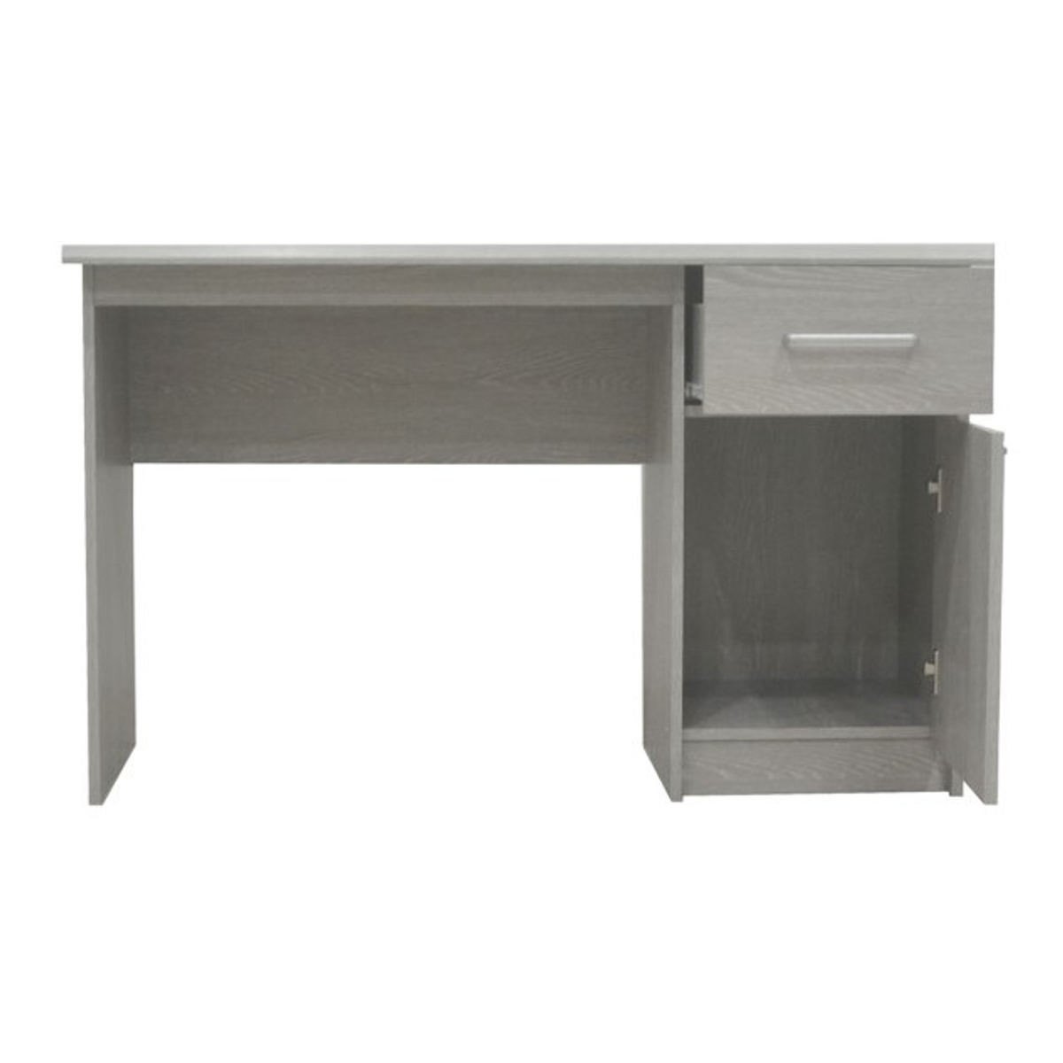 Interiax Bureau Jaxx - Grijze Eik, 1 Schuif 1 Deur, MDF