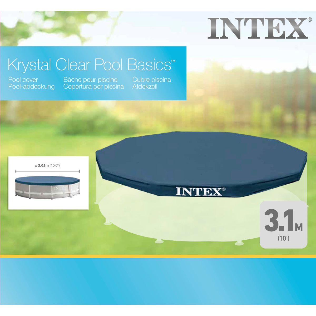 Intex Frame Pool Cover Ã˜ 305cm (28030)
