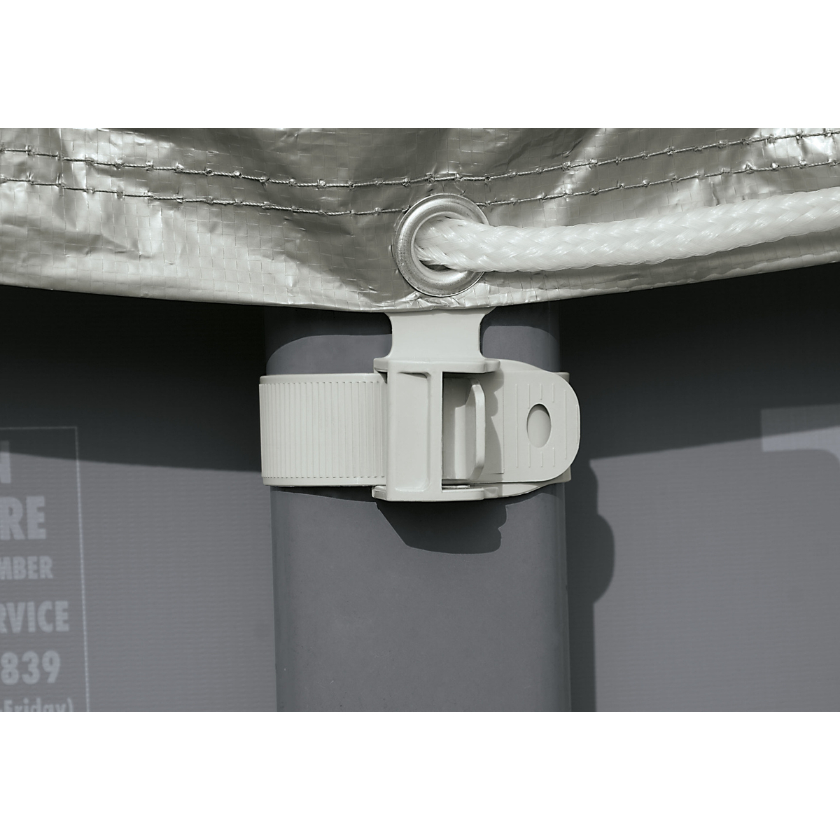 Intex Deluxe Afdekzeil Frame Zwembaden Ã˜488