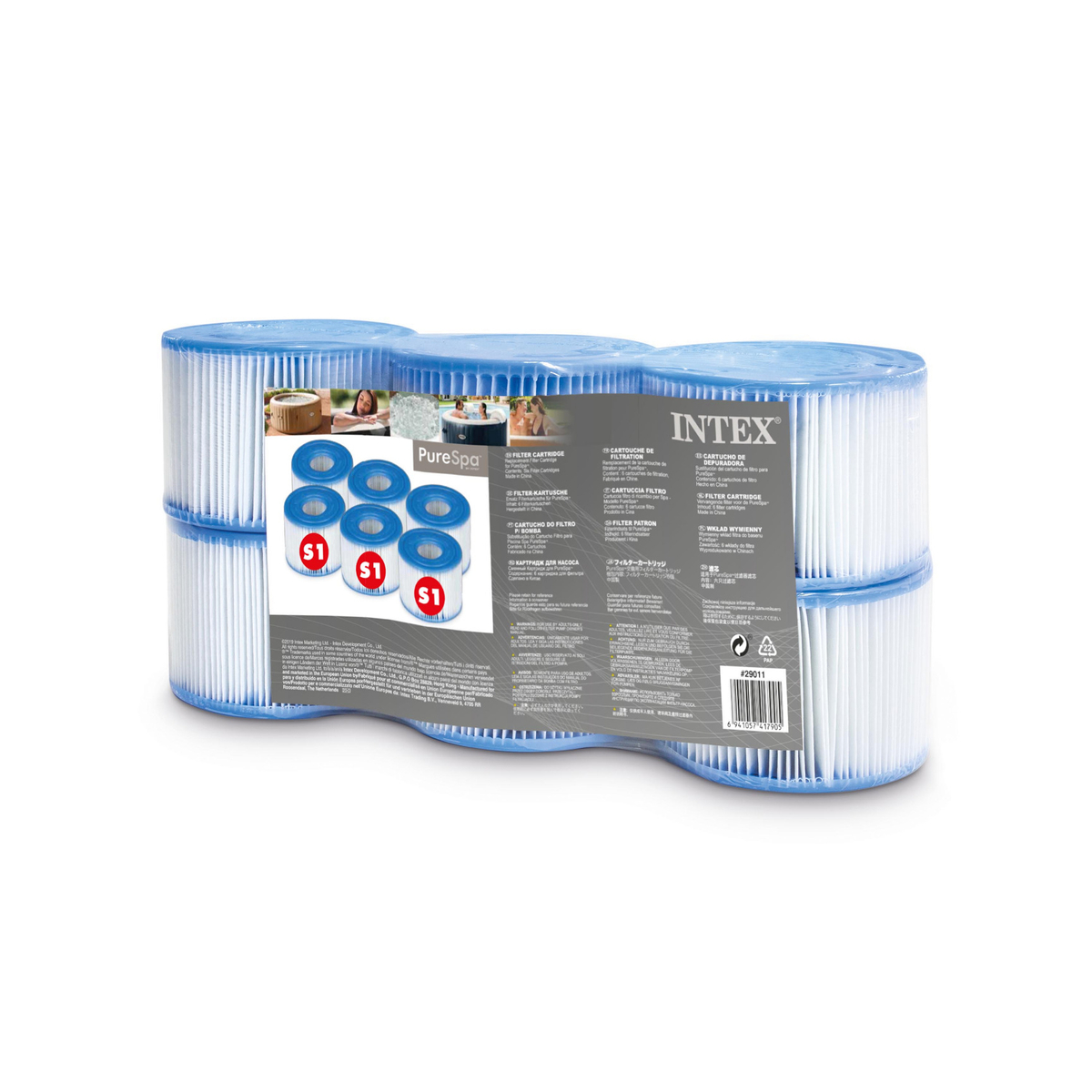 Intex PureSpa Filter S1 6 Pack (29011)