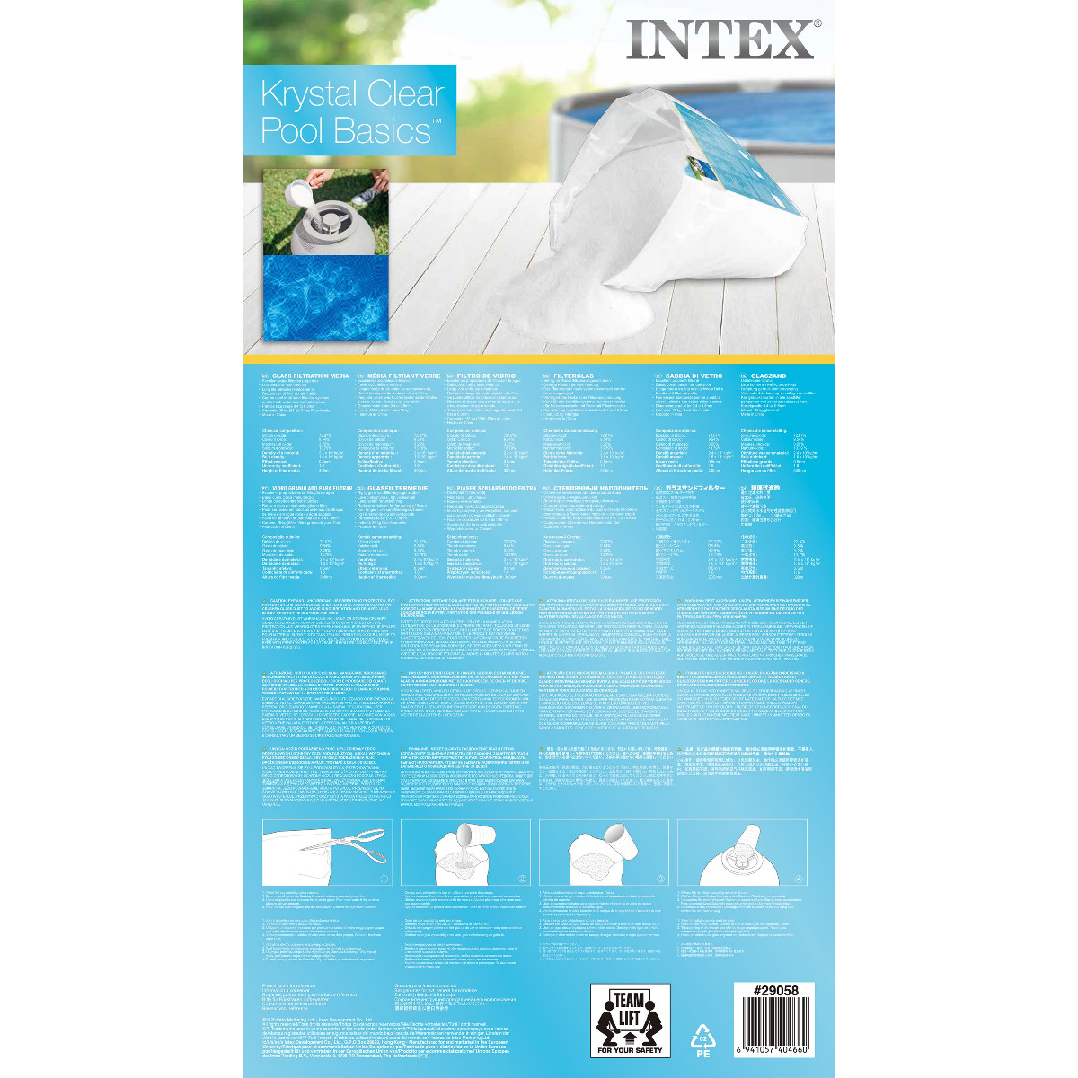 Intex Glasparels Voor zandfilterpomp