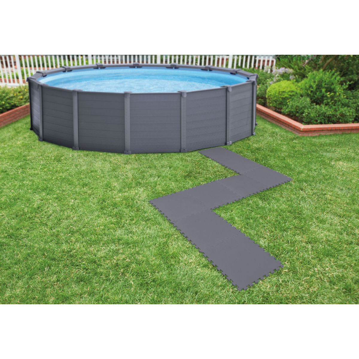 Intex Vloertegels Grijs (50x50x0.5cm)