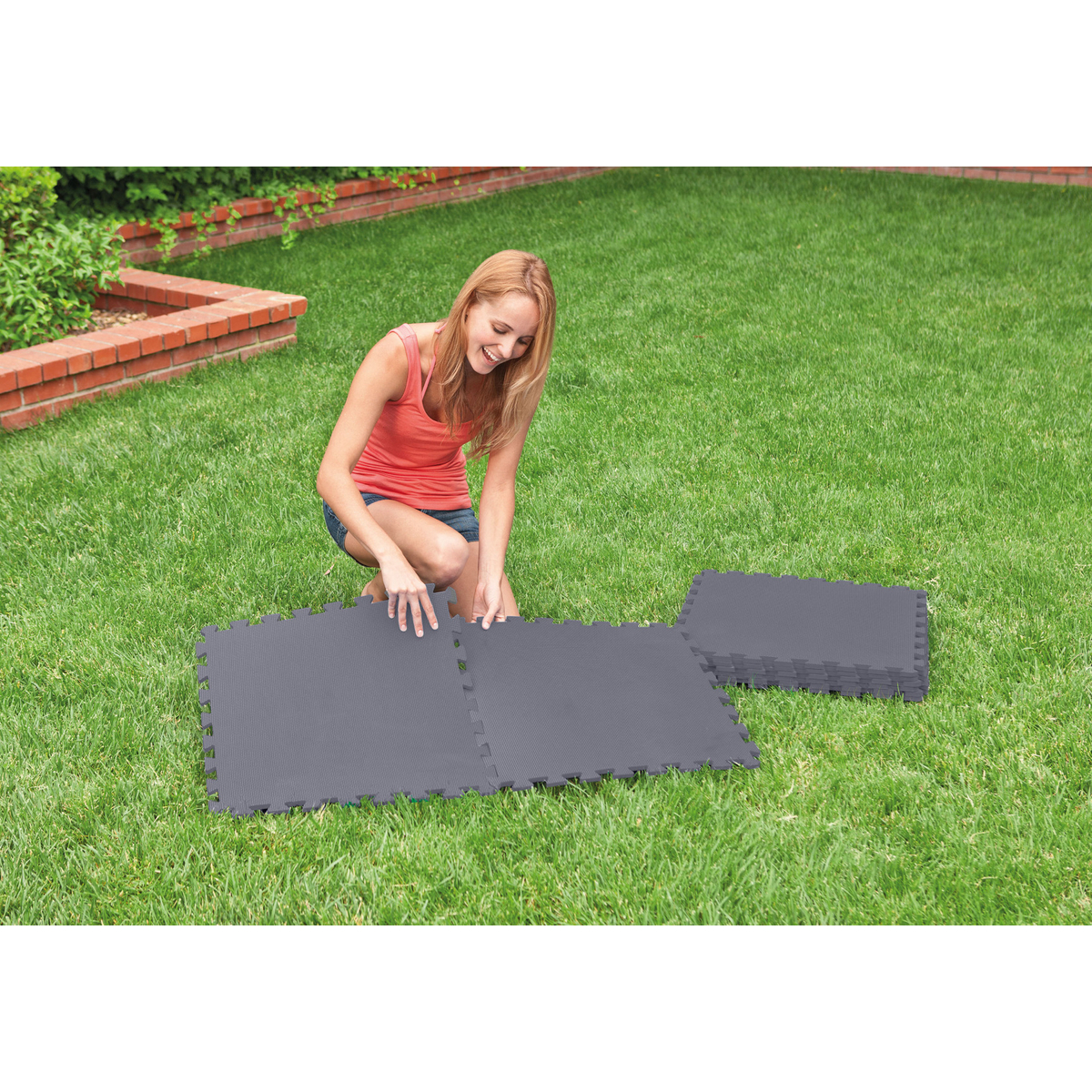 Intex Vloertegels Grijs (50x50x0.5cm)