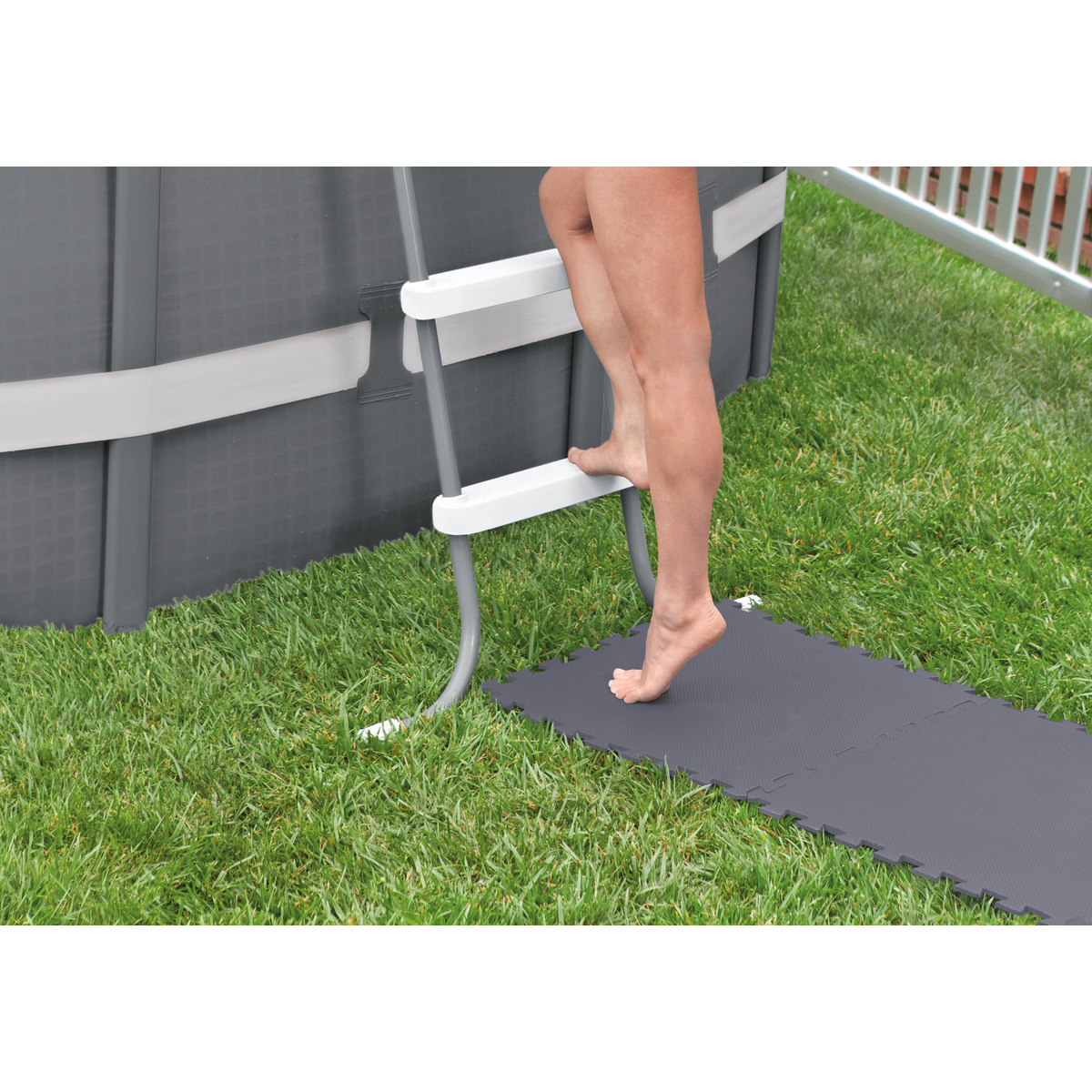 Intex Vloertegels Grijs (50x50x0.5cm)
