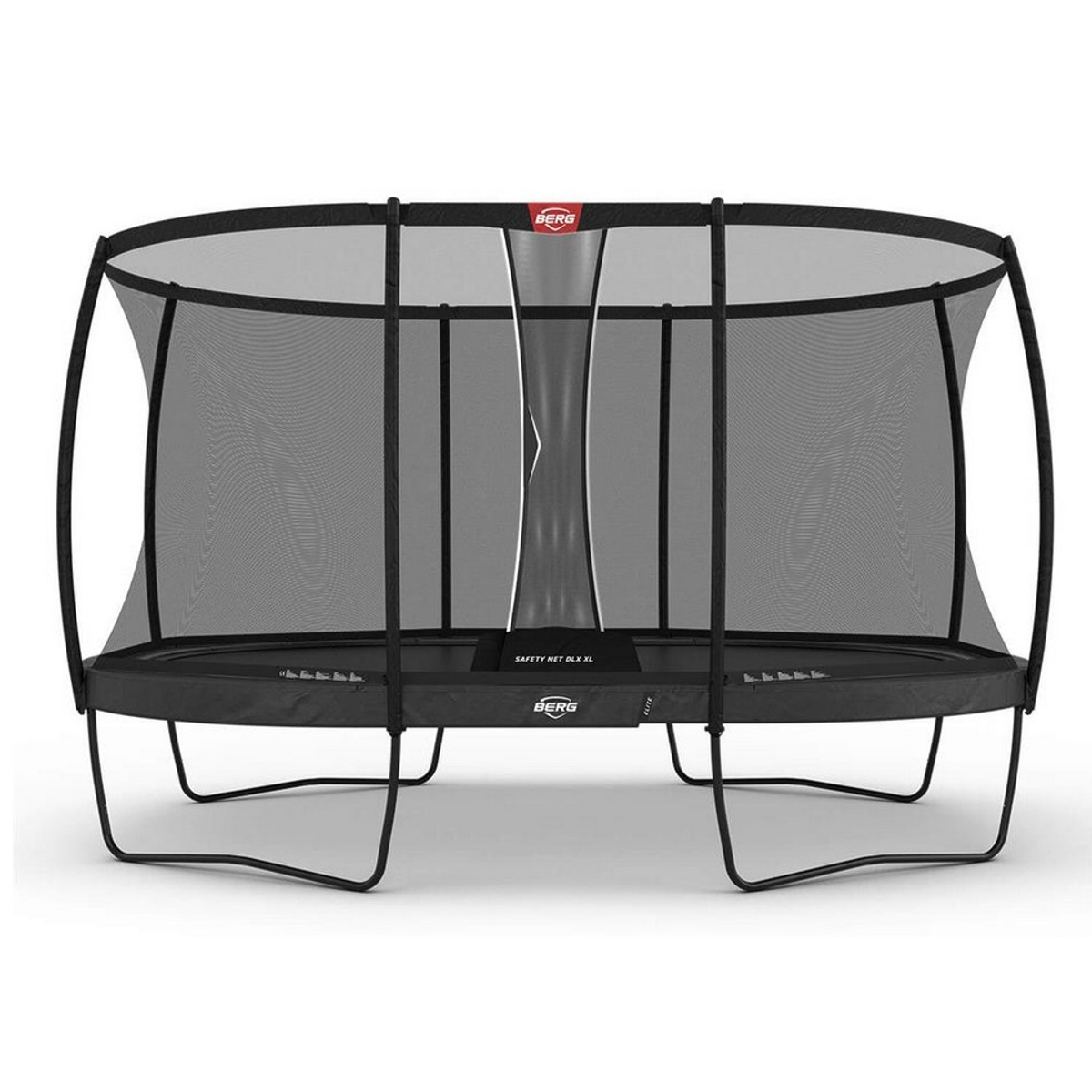 Berg Grand Elite Regular Trampoline 520 Grijs + safety Net Deluxe XL