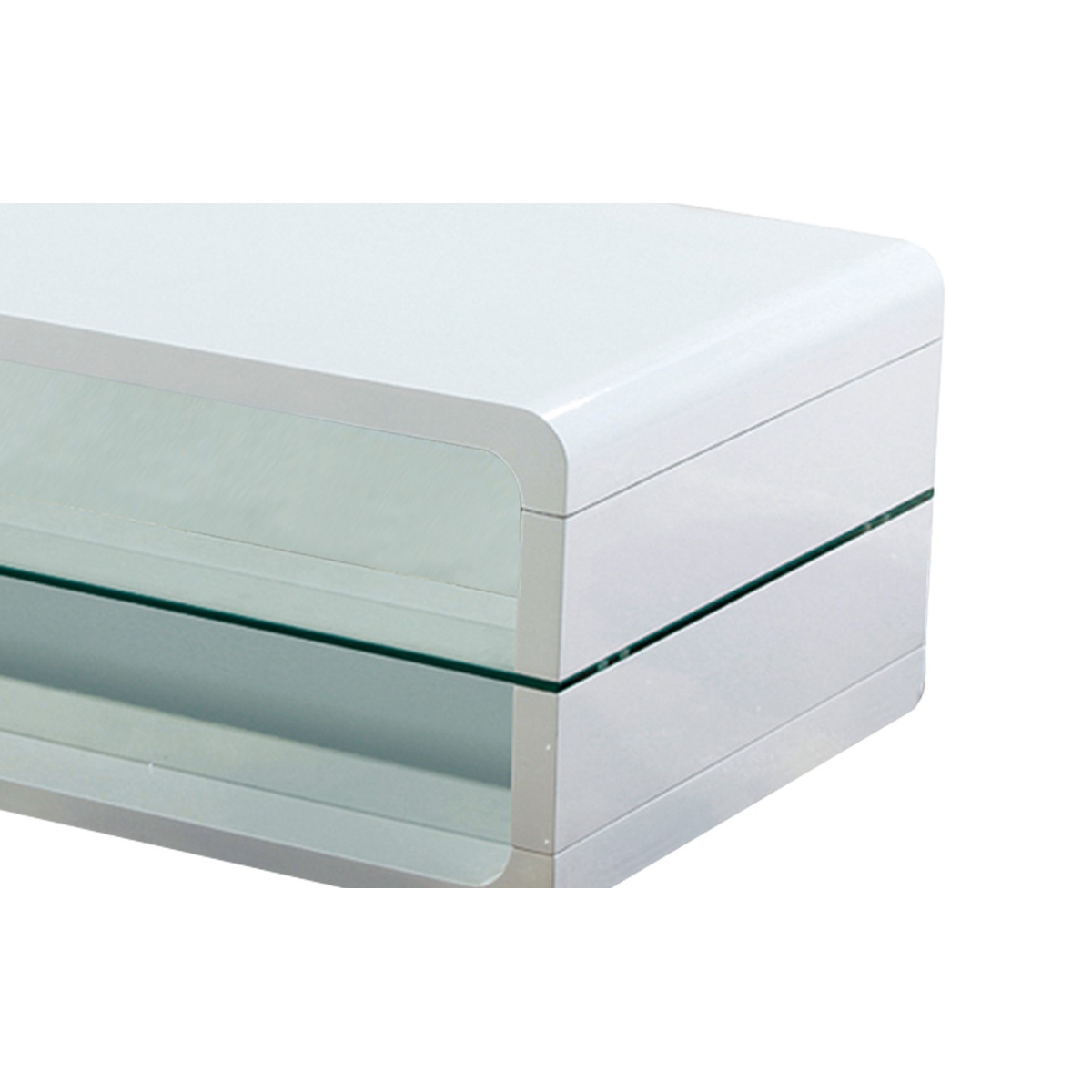 Interiax Salontafel 'Viktor' Hoogglans Wit