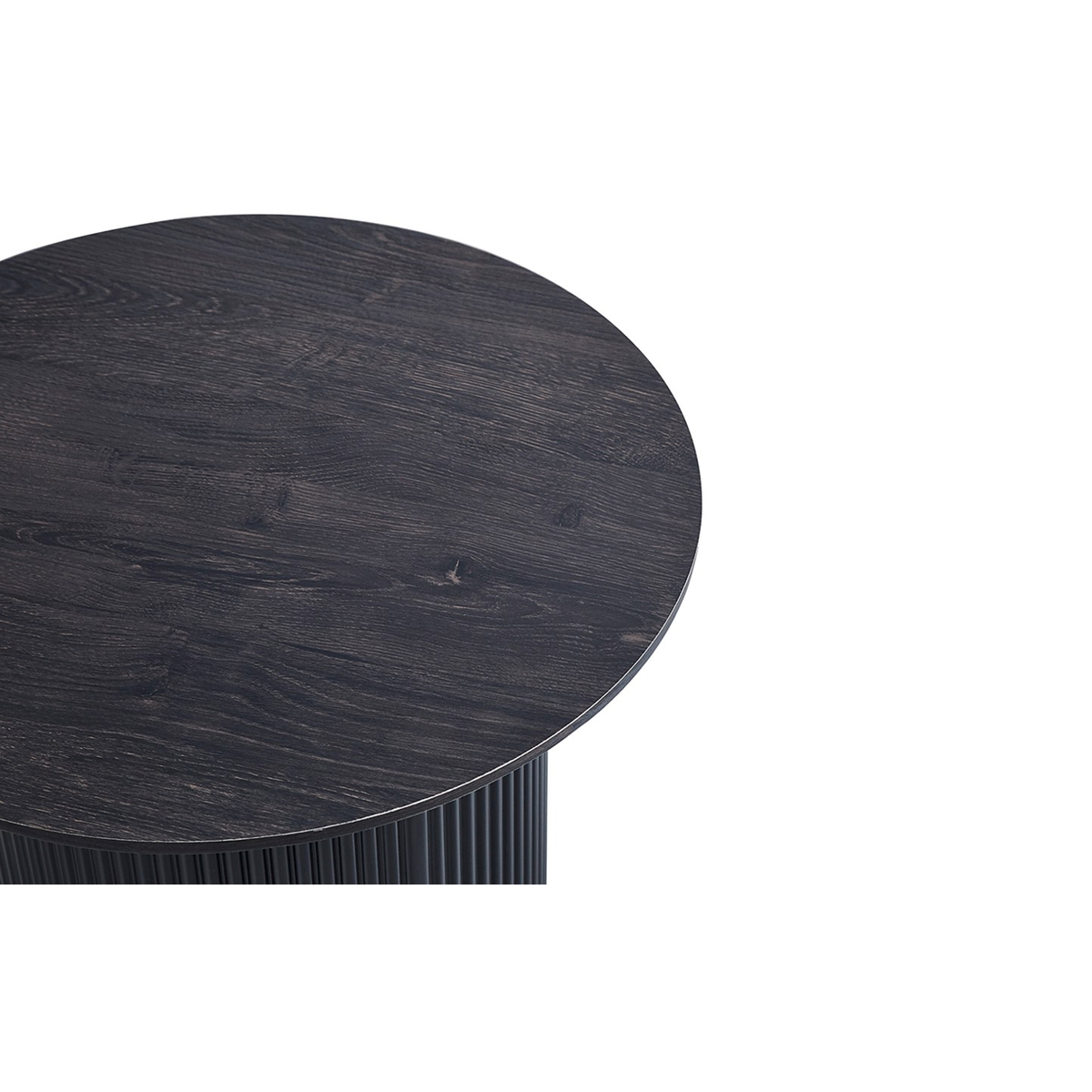 Interiax Salontafel 'Rayan' 50 cm Rond Decor Donkerbruin