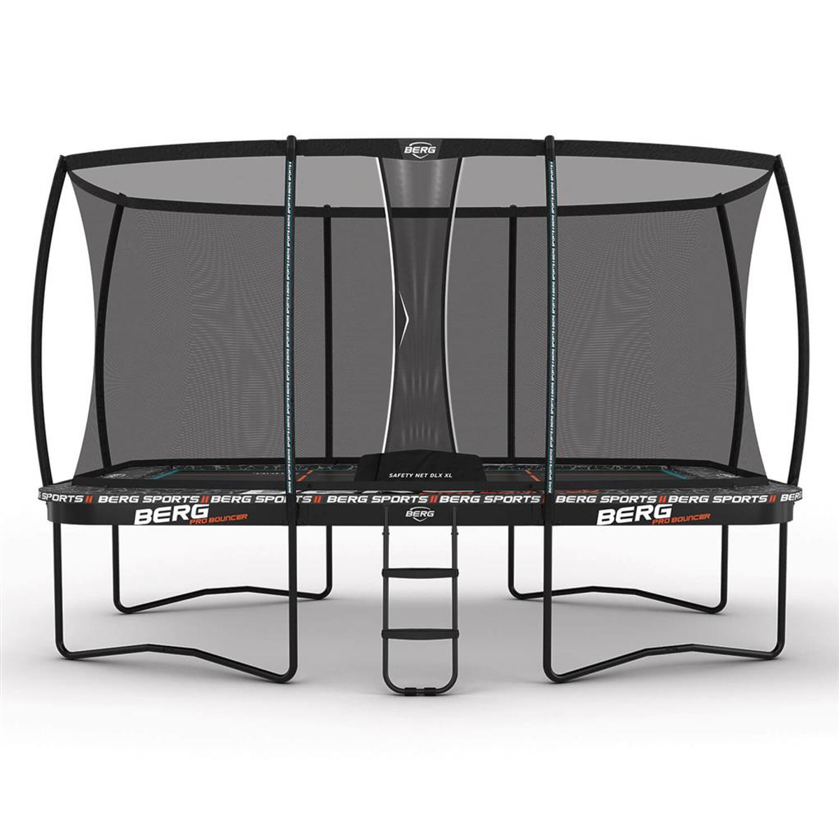 Berg Ultim Pro Bouncer Regular Trampoline 500 + Safety Net Deluxe XL