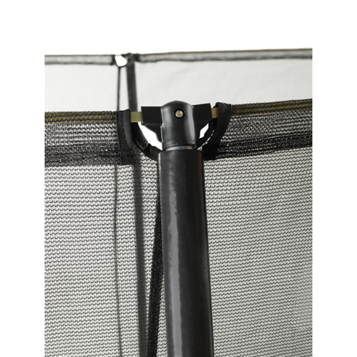 EXIT Silhouette inground trampoline 244x366cm met veiligheidsnet - zwart