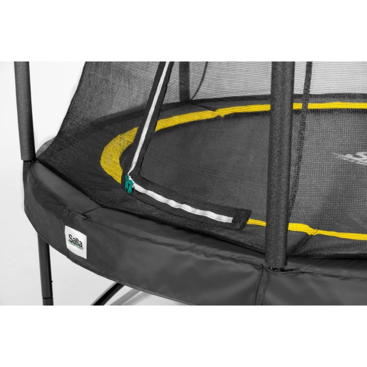 Salta Comfort Edition 251 Zwart Trampoline + Veiligheidsnet