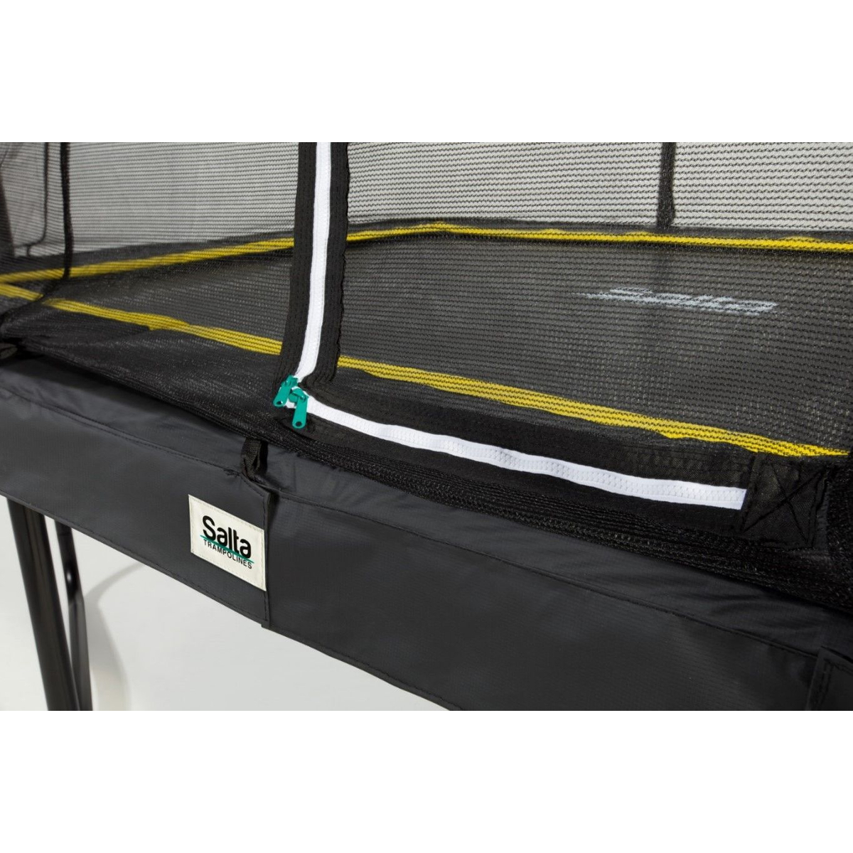 Salta Comfort Edition 214x 305 Zwart Trampoline + Veiligheidsnet