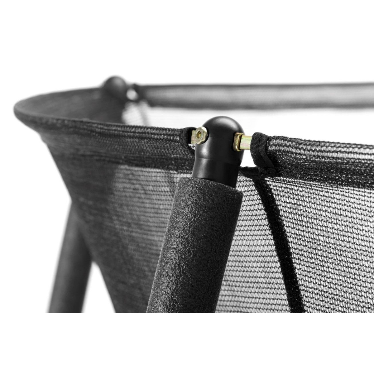Salta Comfort Edition 214x 305 Zwart Trampoline + Veiligheidsnet