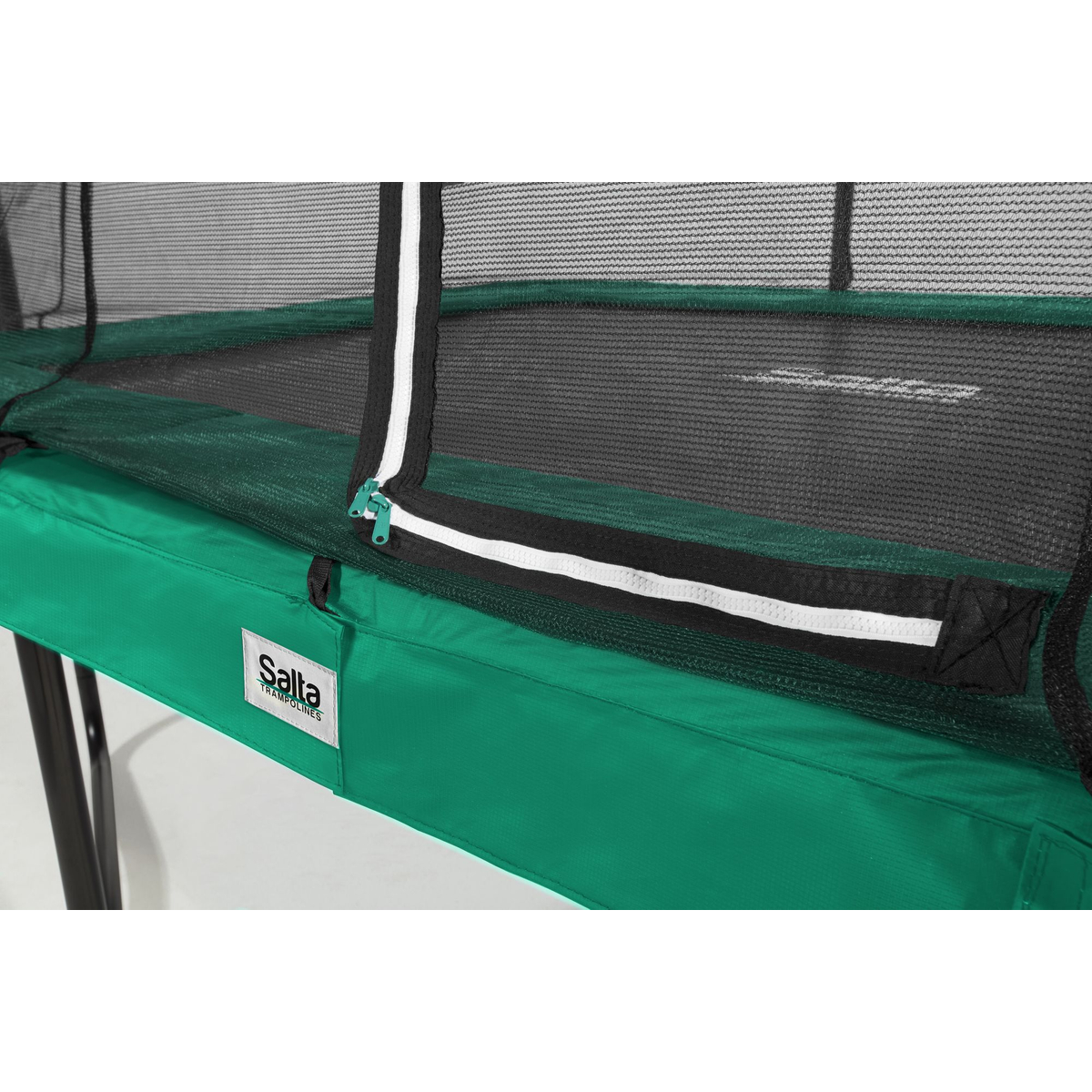 Salta Comfort Edition 214x 305 Groen Trampoline + Veiligheidsnet
