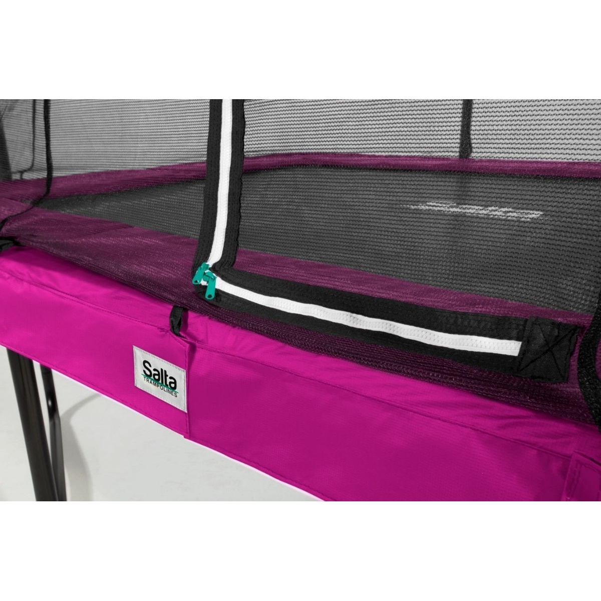 Salta Comfort Edition 153 x 214 Roze Trampoline + Veiligheidsnet