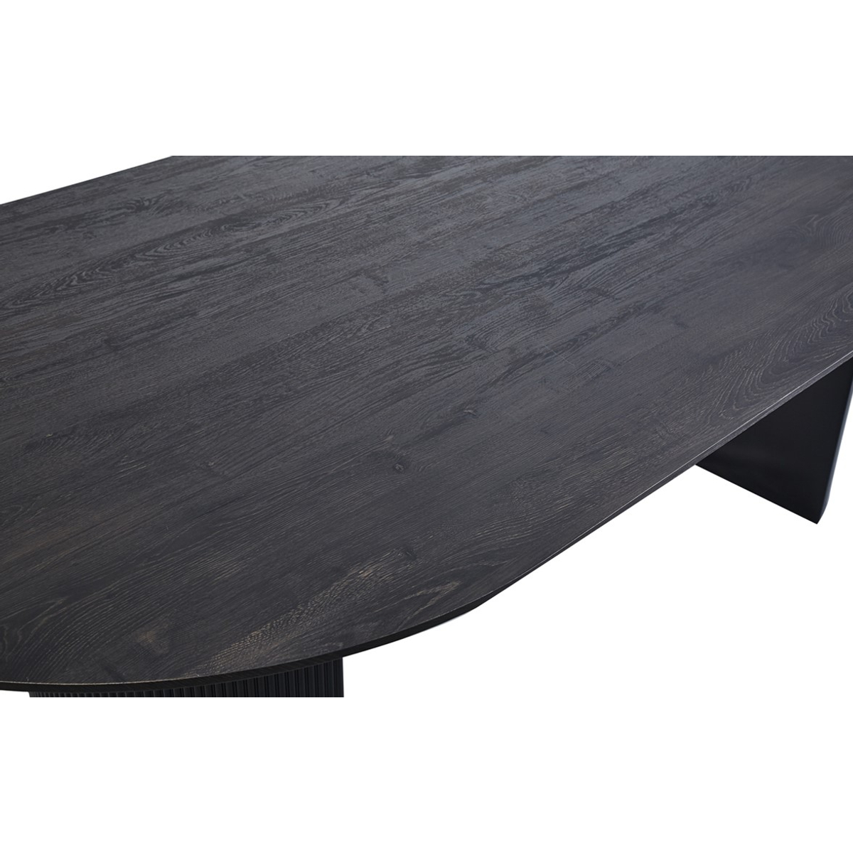Interiax Eettafel 'Rayan' 200 cm Ovaal Decor Donkerbruin