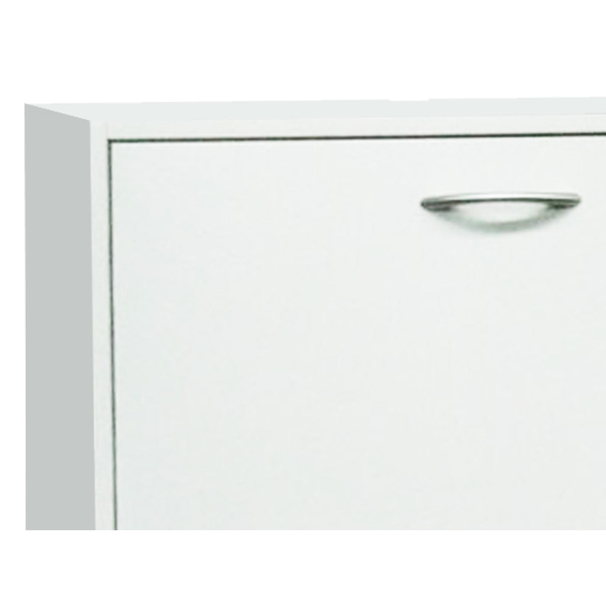 Schoenkast 'Carini' 3 Laden Wit
