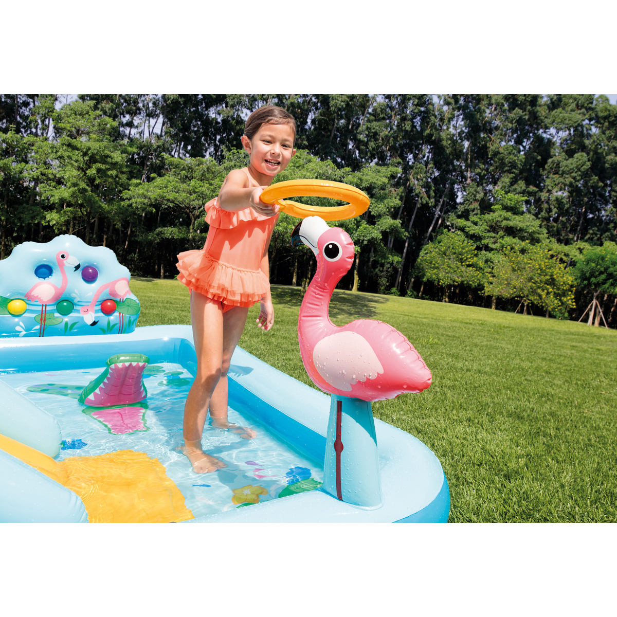 Intex Kinderzwembad Jungle Adventure (257X216X84cm)