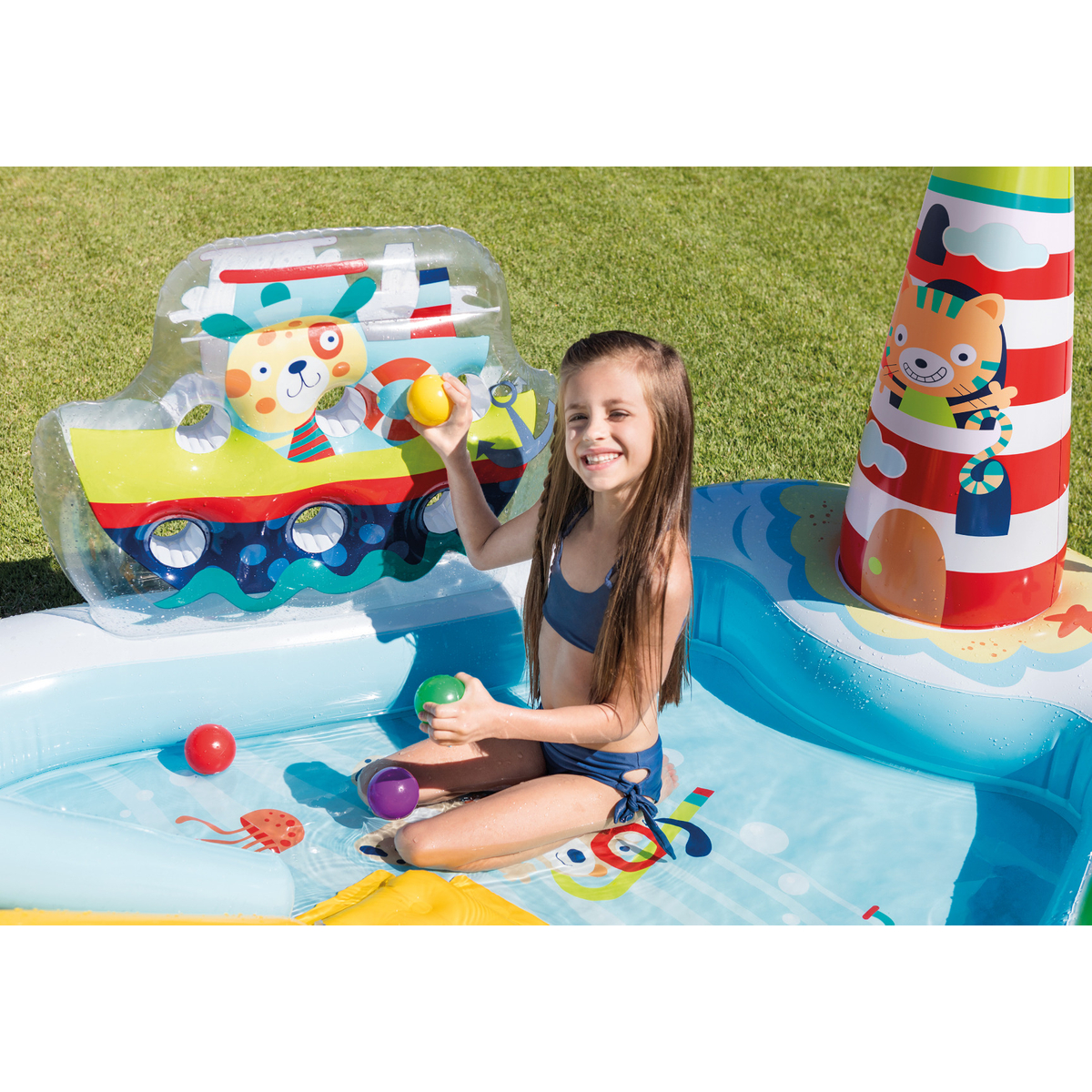 Intex Kinderzwembad Fishing Fun Play Center (218X188X99cm)
