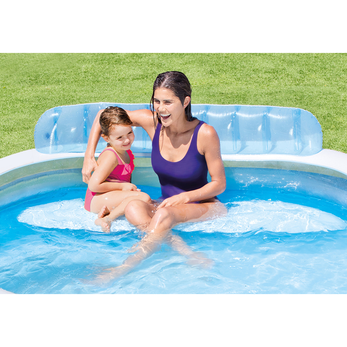 Intex Kinderzwembad Family Lounge (224X216X76cm)