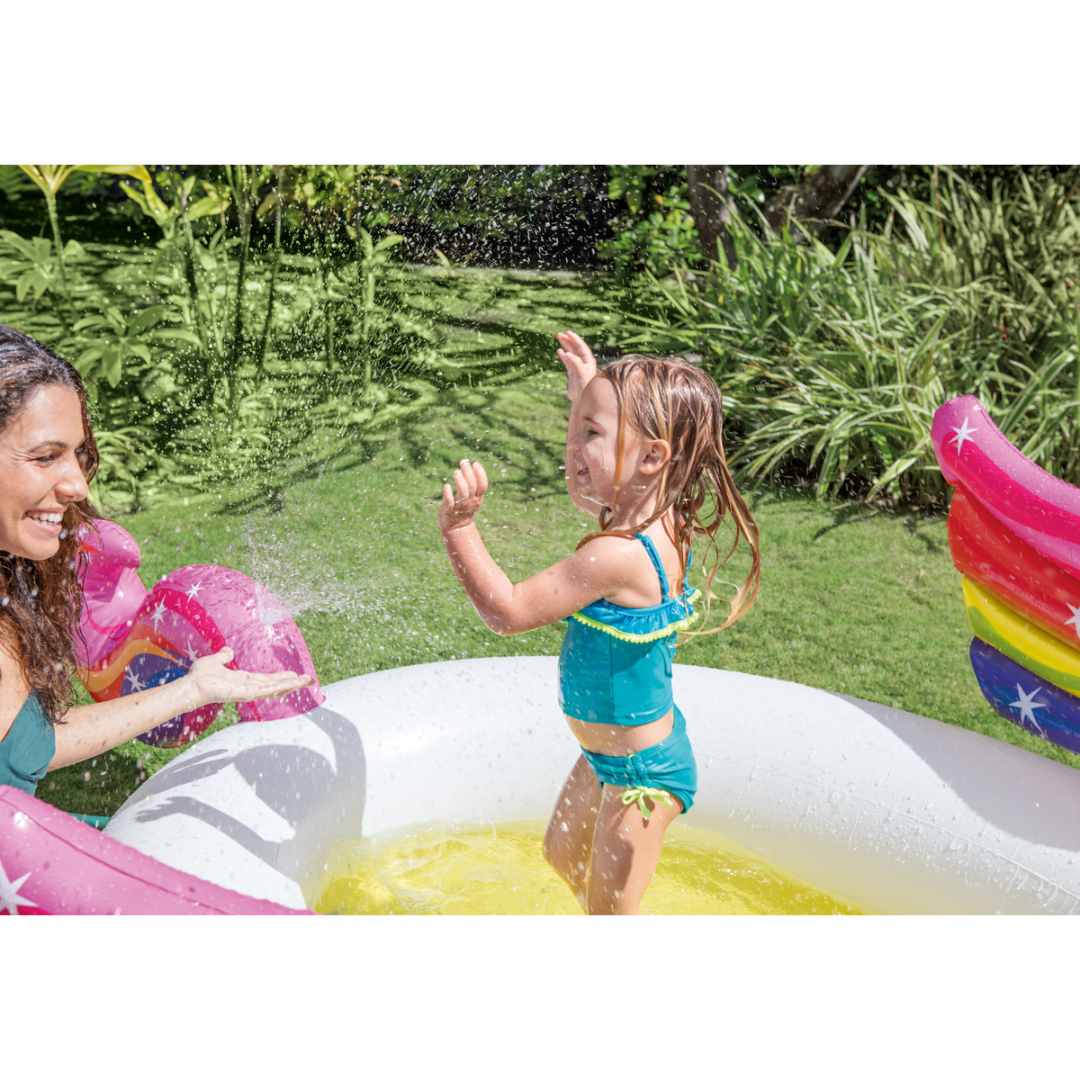 Intex Kinderzwembad Magic Unicorn Spray (272X193cm)