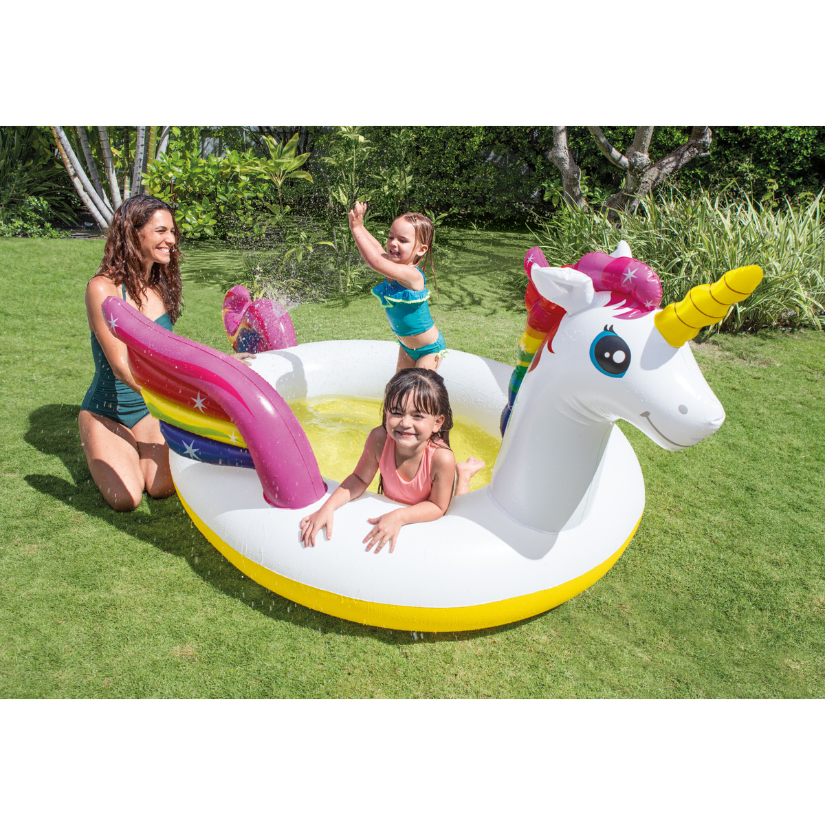 Intex Kinderzwembad Magic Unicorn Spray (272X193cm)