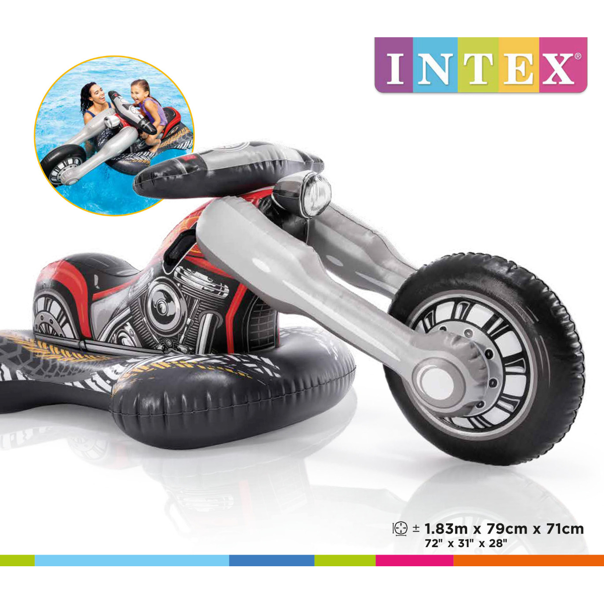 Intex Ride-on Oplaasbare Motor Cruiser