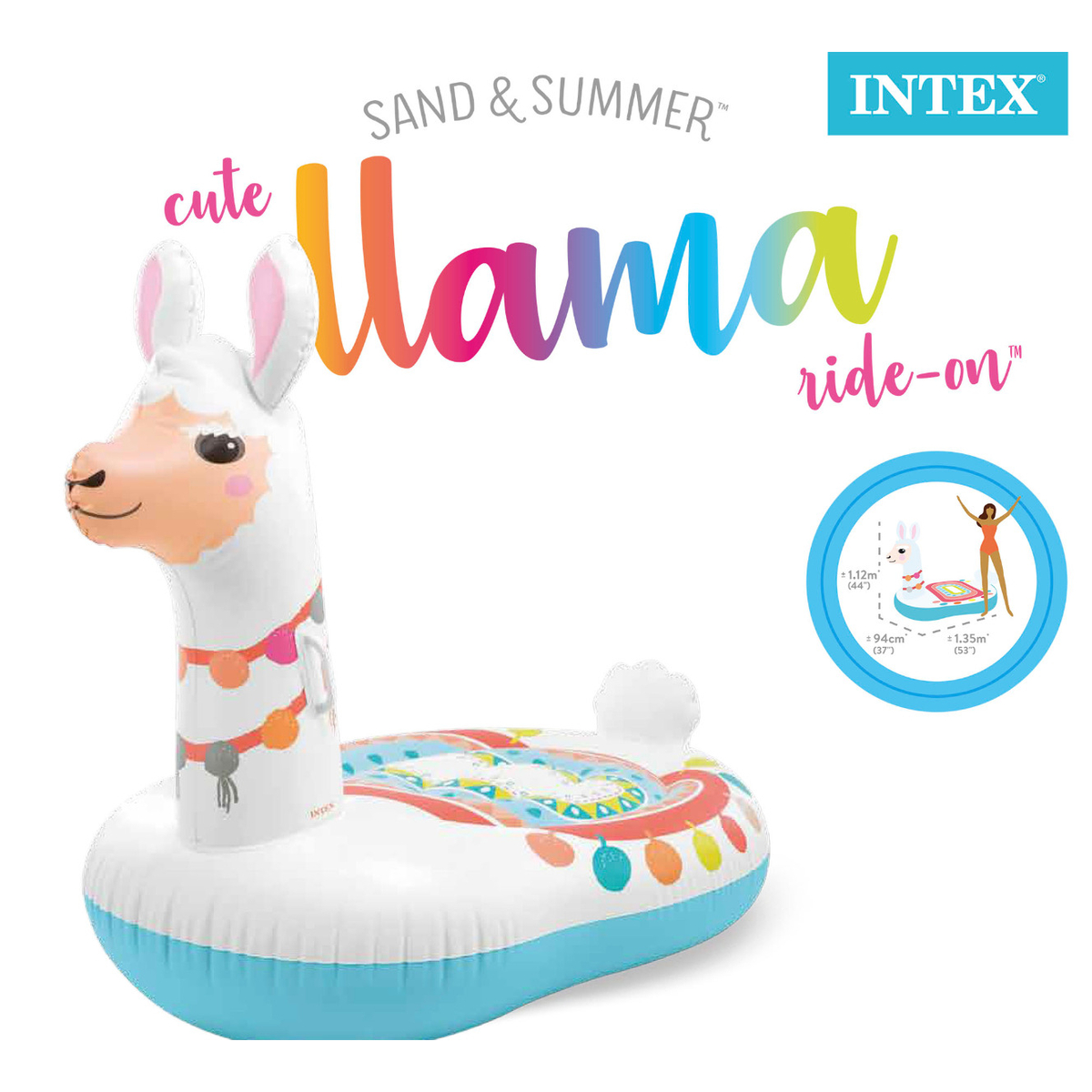 Intex Ride-on Opblaasbare Lama