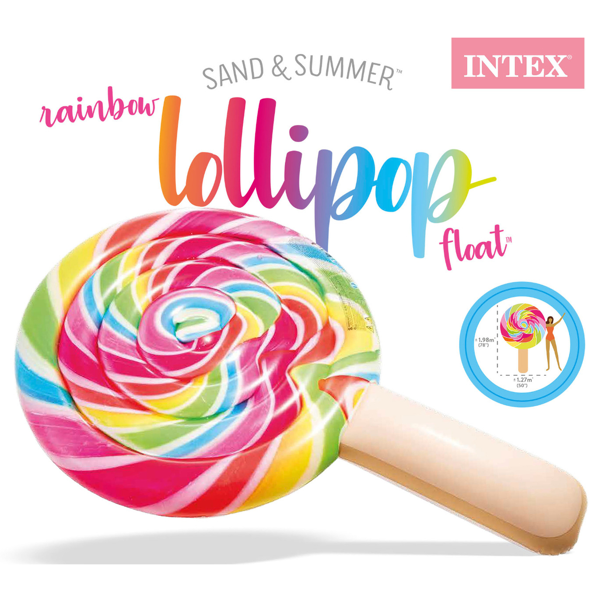 Intex Opblaasbare Lollipop Luchtmatras 
