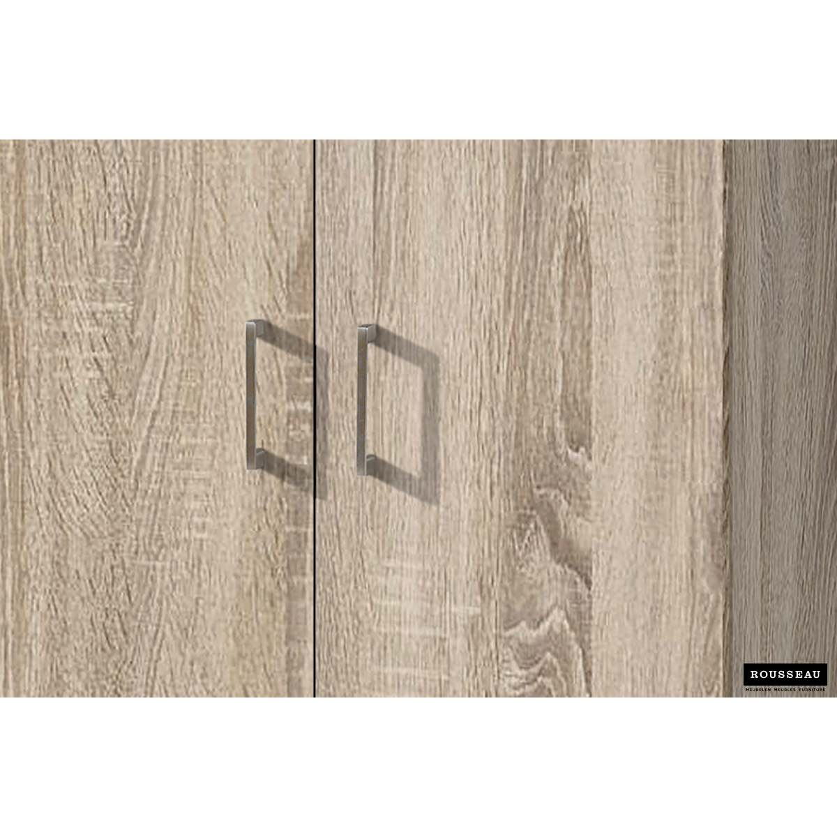 Rangeerkast 'Ray' 2 Deuren en 4 Legplanken Sonoma (180x60x40cm)