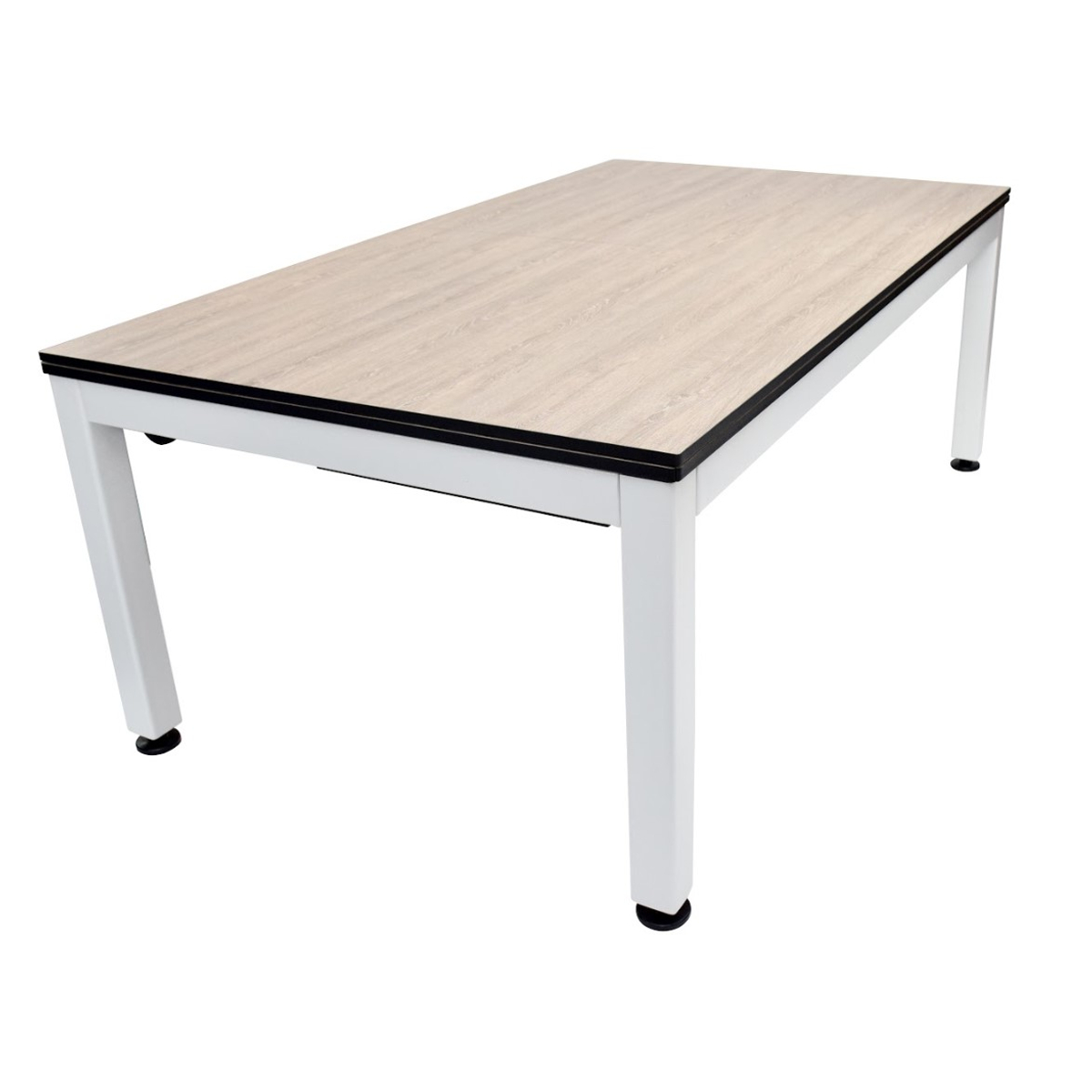 North Essence Wit / Eik 7FT Combi Pooltafel / Eettafel