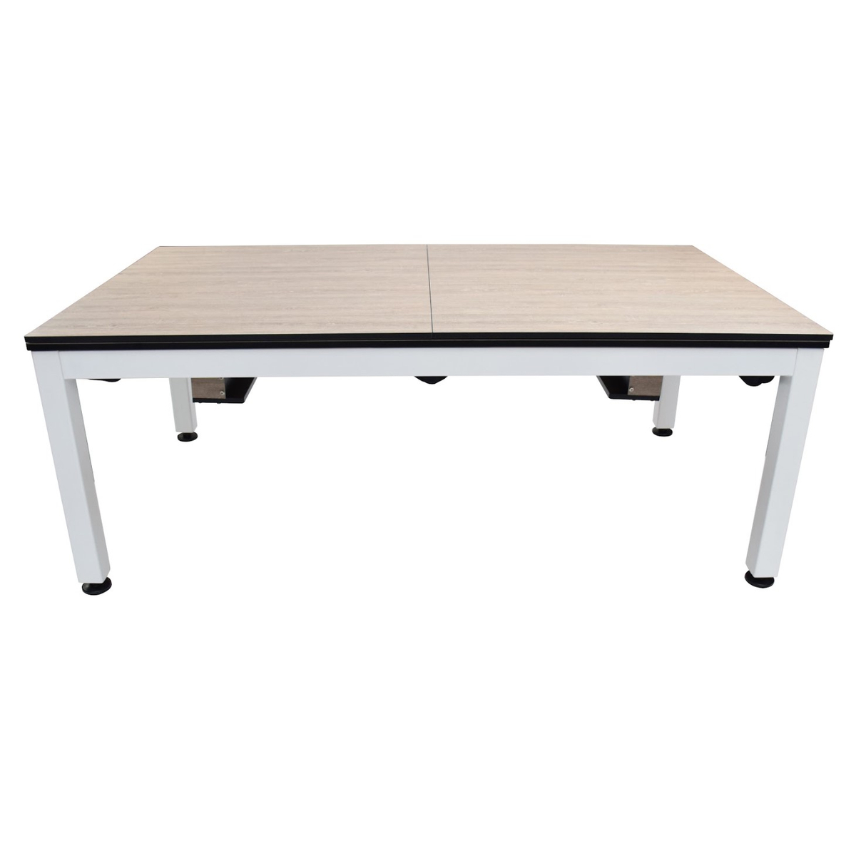 North Essence Wit / Eik 7FT Combi Pooltafel / Eettafel