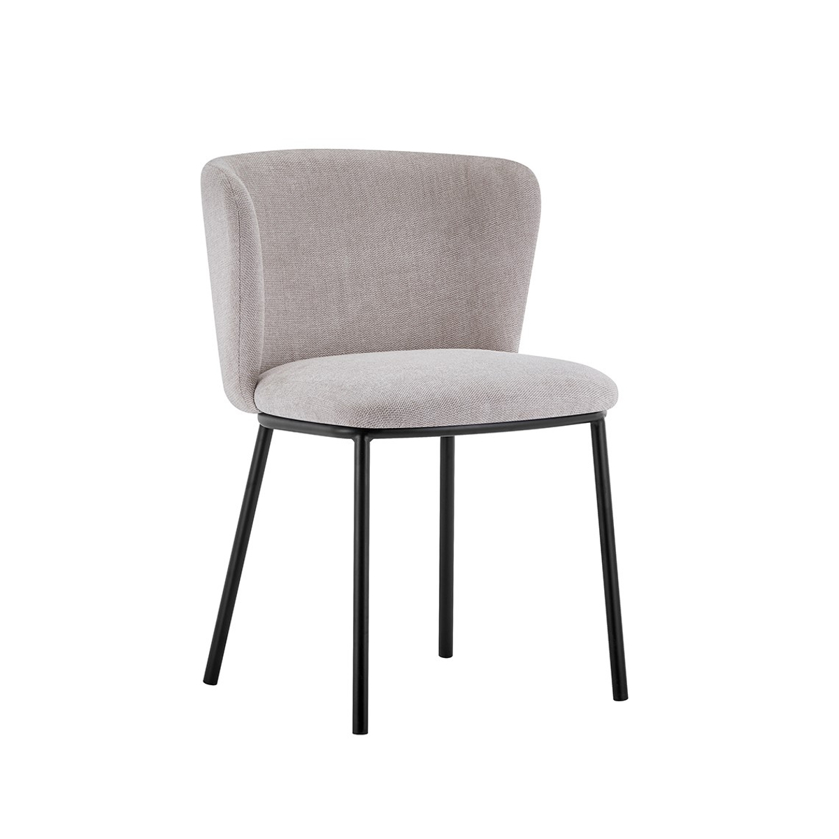 Interiax Eetkamerstoel Yara Stof Beige