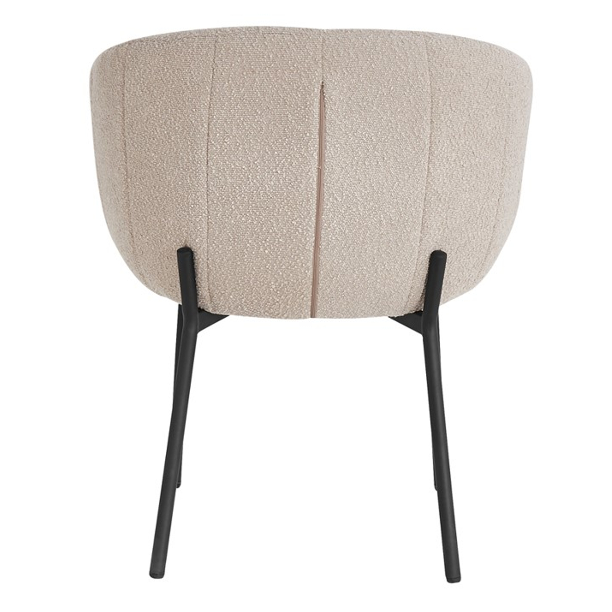 Interiax Chaise de salle à manger 'Alina' Bouclée Beige