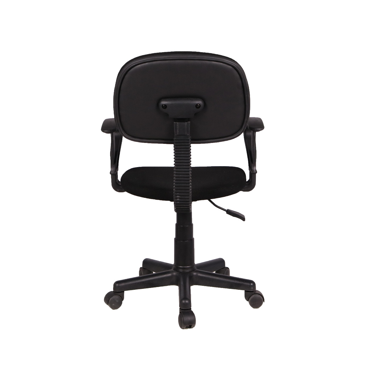 Bureaustoel 'Happy' PU Nylon Zwart