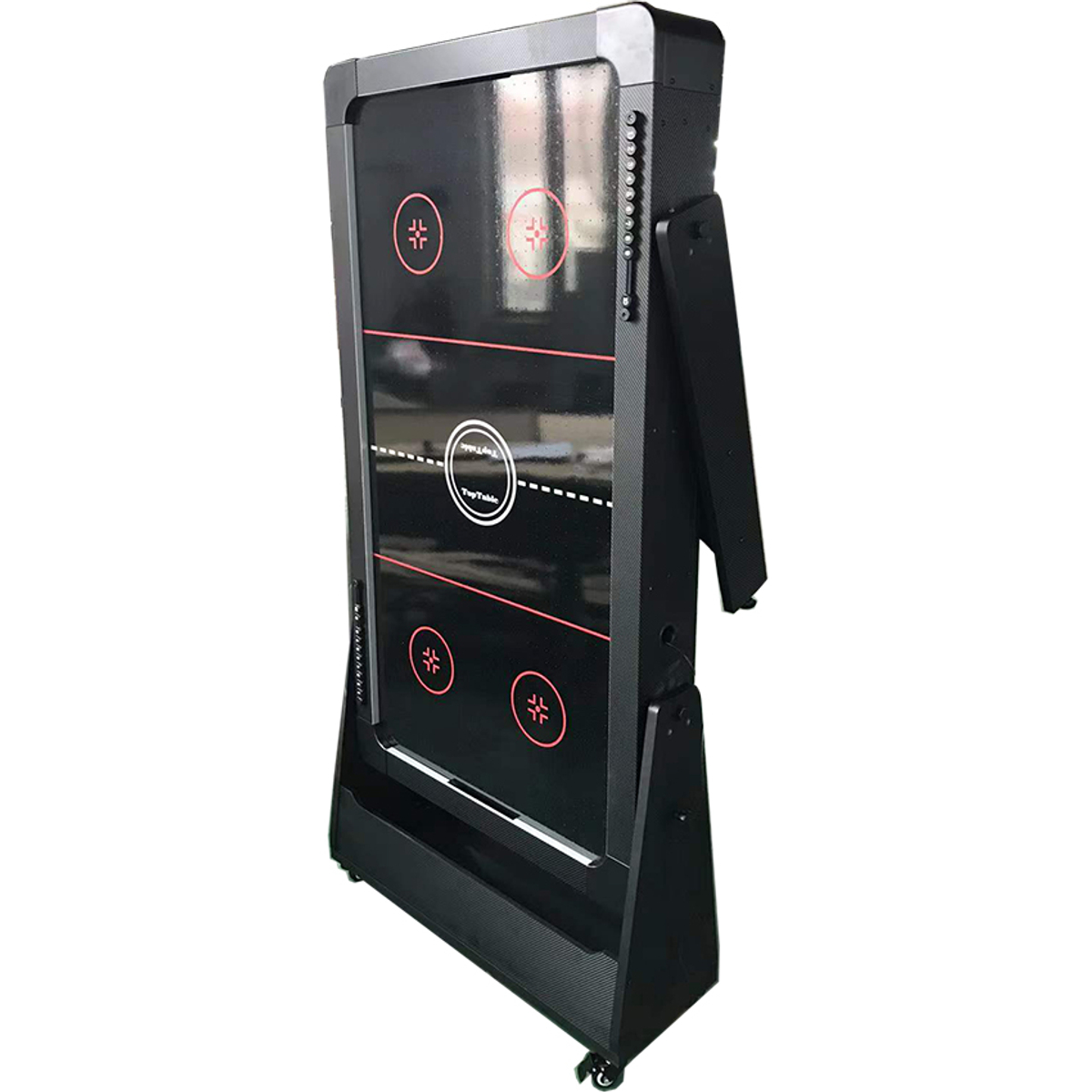 Top Table Airhockey/Pooltafel Twist 2in1 Grey/Black 5FT