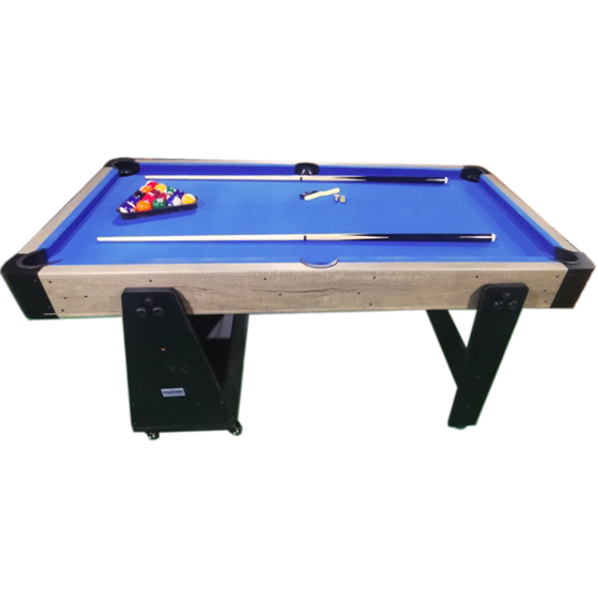 Top Table Airhockey/Pooltafel Twist 2in1 Max Wood 6FT