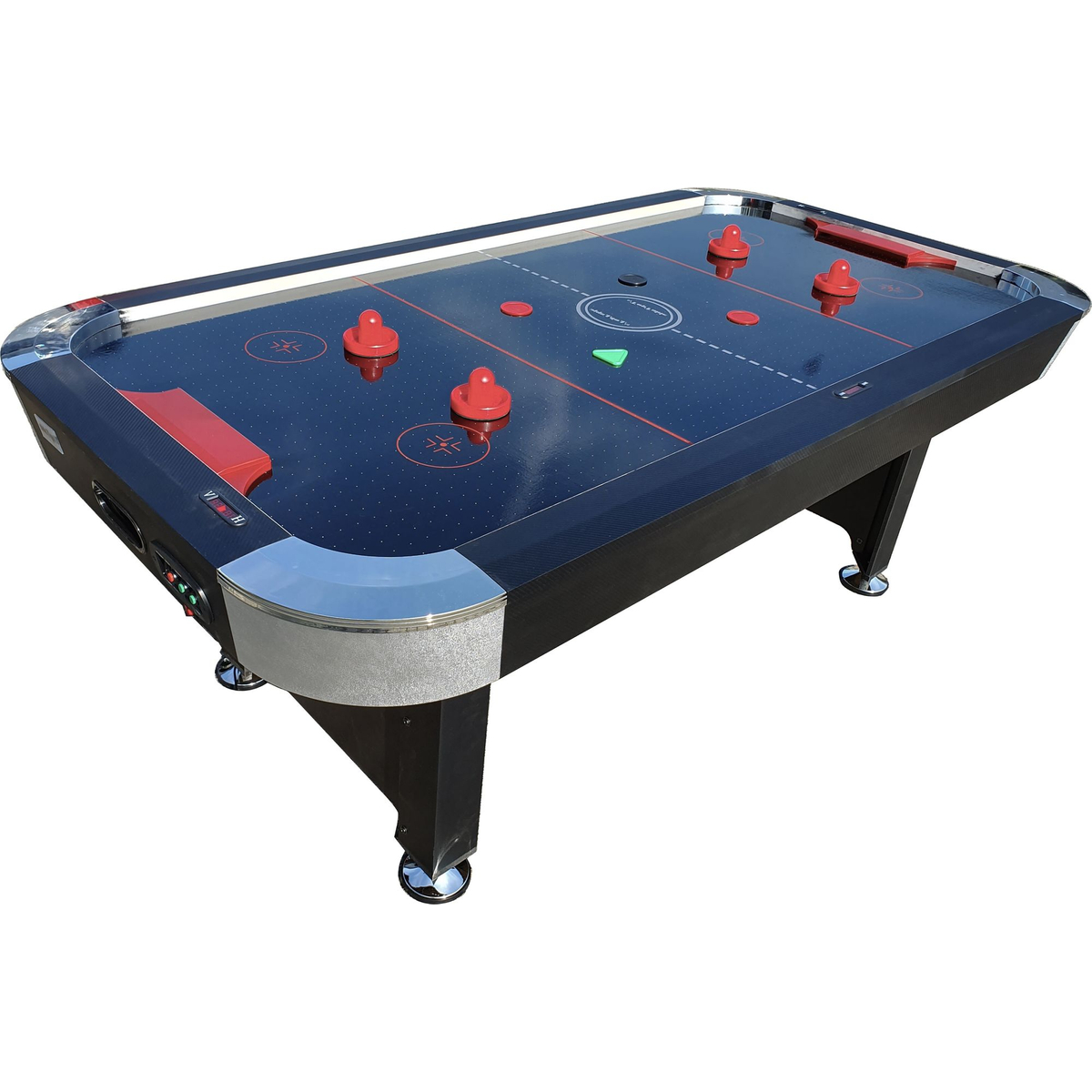 TopTable Airhockey Hurricane Black7ft