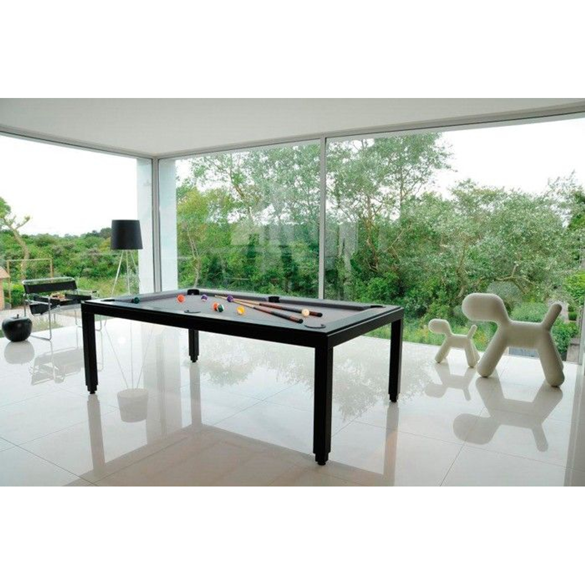 Aramith Fusion Pooltafel Powder Black 7ft