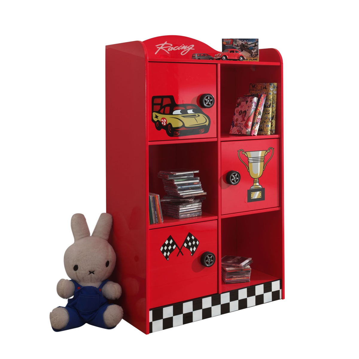 Autobed Boekenkast