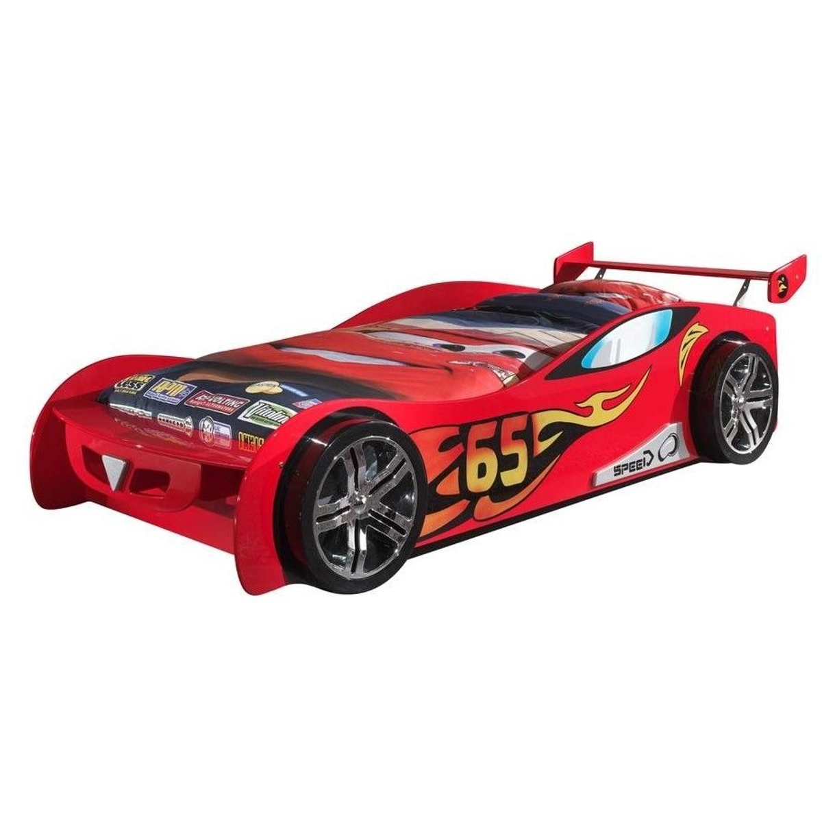 Autobed Le Mans - Rood - Kinderbed