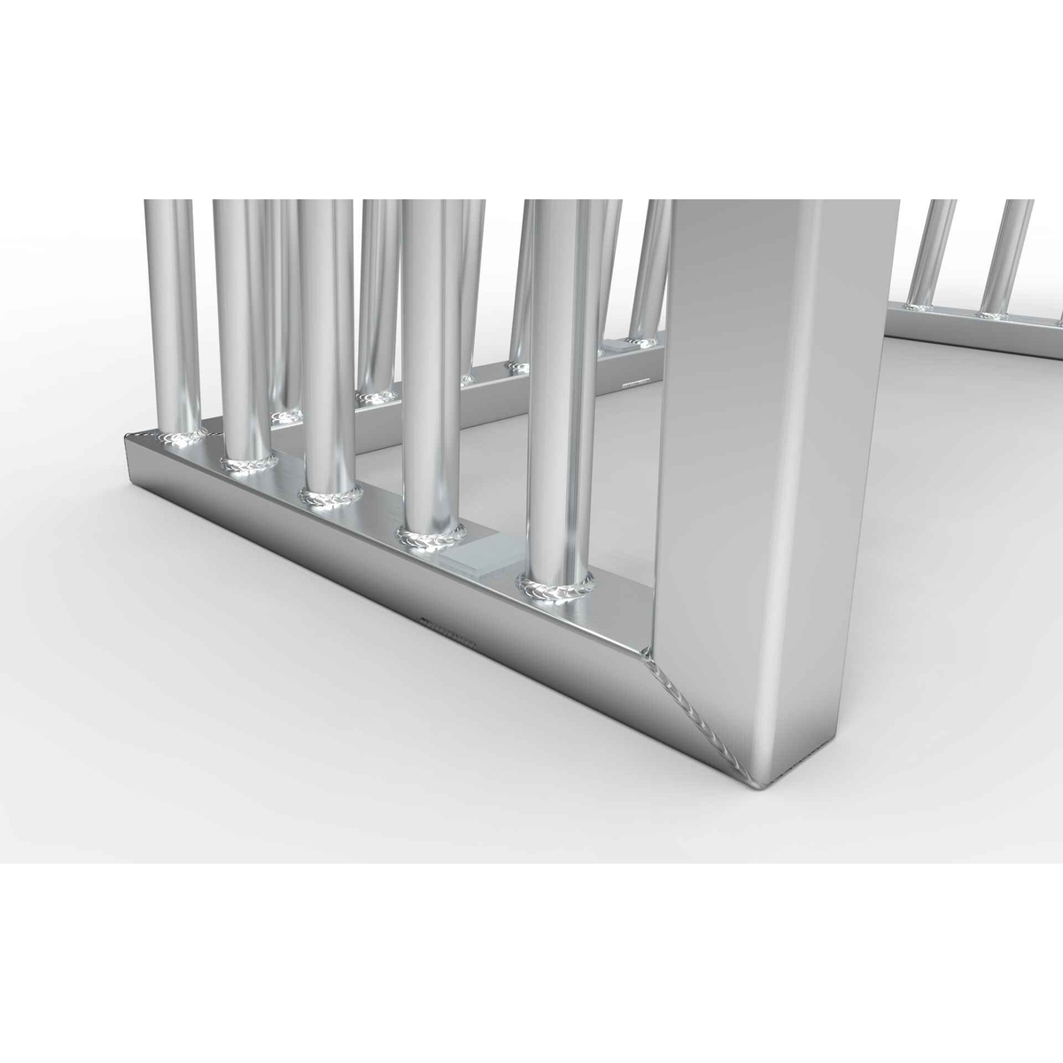 Alusport Anti-Vandaal Voetbaldoel AV122 ( 1,20 x 0,80 x 0,65 )